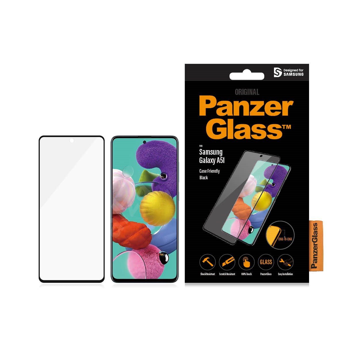 PanzerGlass® Skærmbeskyttelse Samsung Galaxy A51