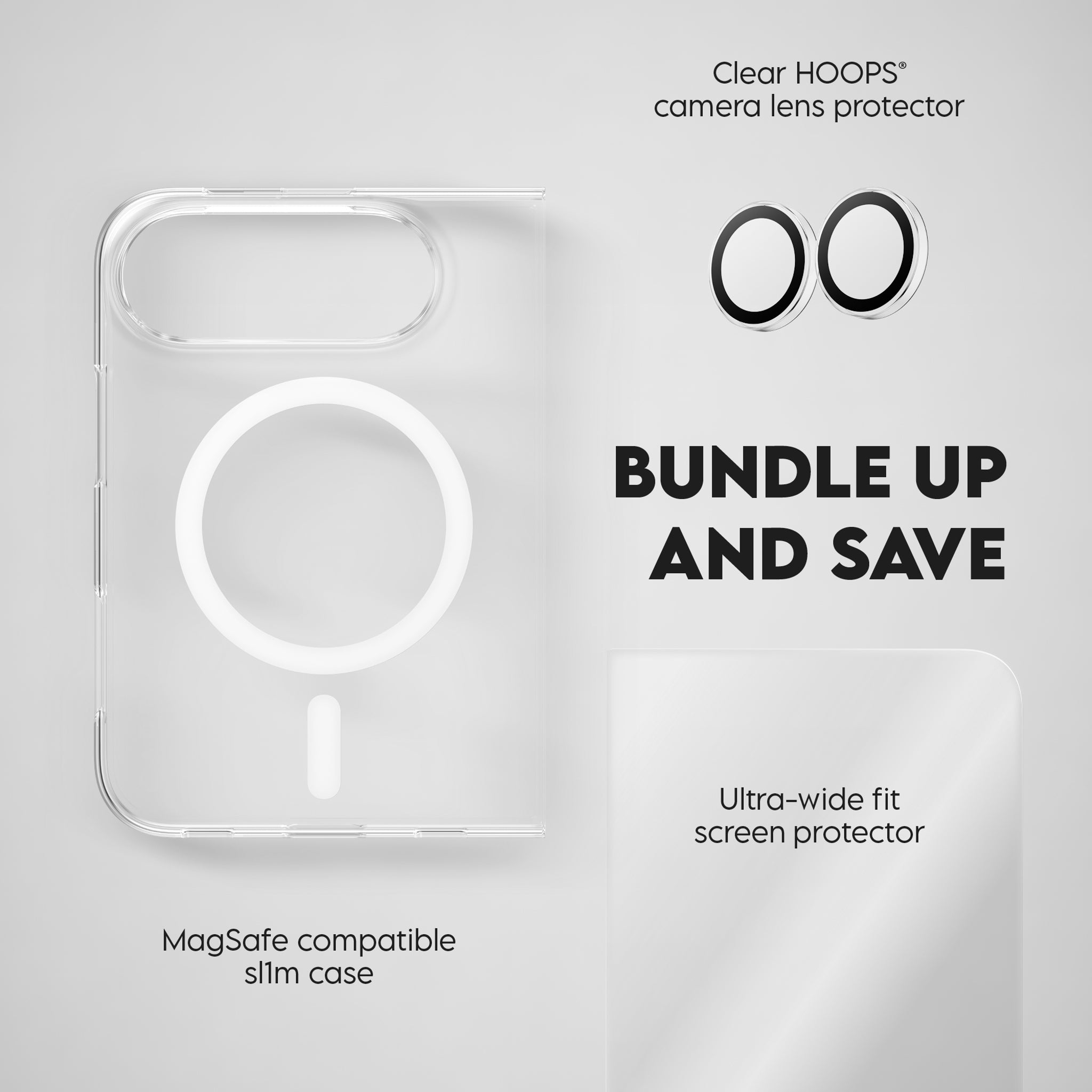 PanzerGlass® | CARE™ by PanzerGlass® 3-i-1 Flagship Pakke iPhone Duo