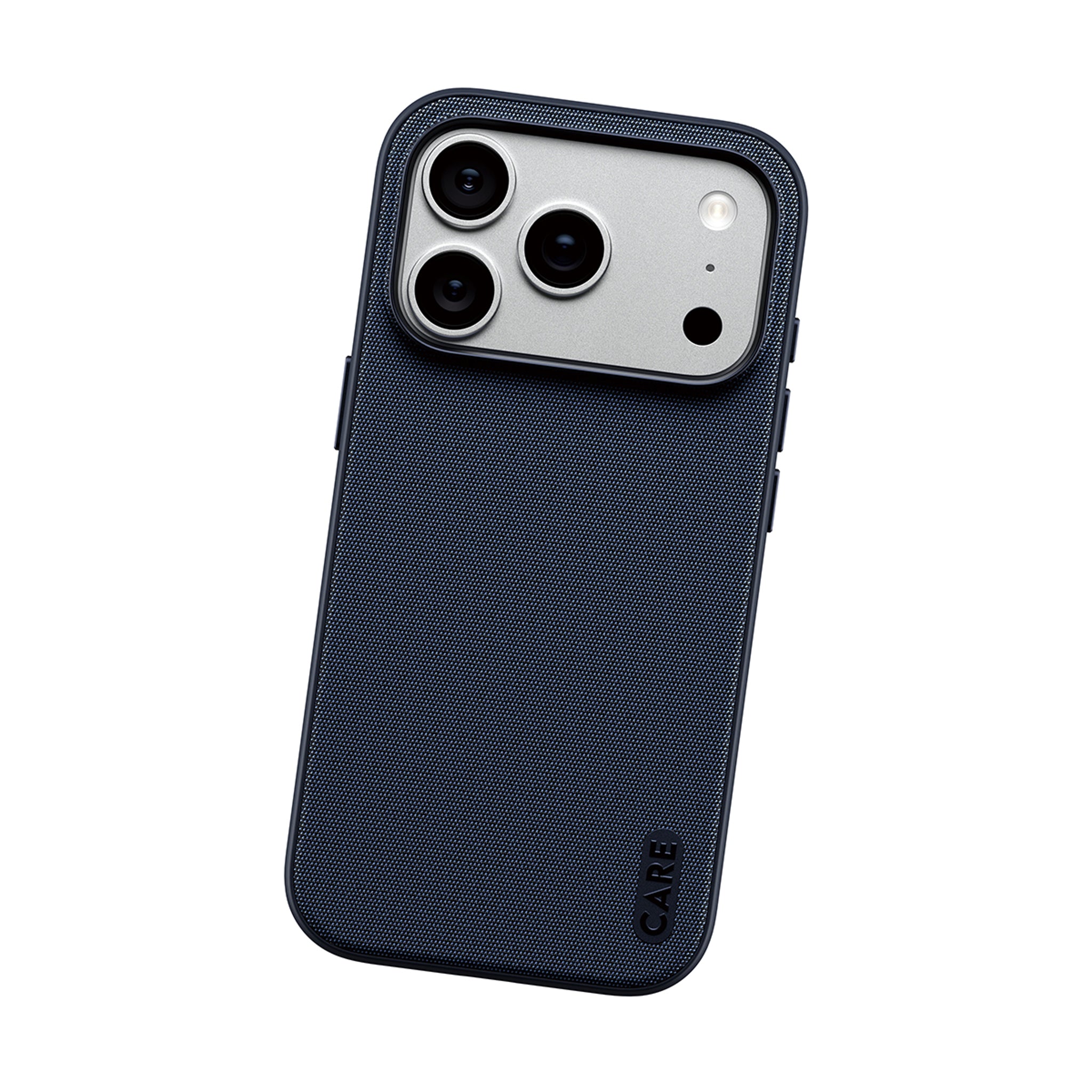 CARE™ by PanzerGlass® Fusion Fabric Case Blå m. MagSafe iPhone 18 Pro | 17 Pro