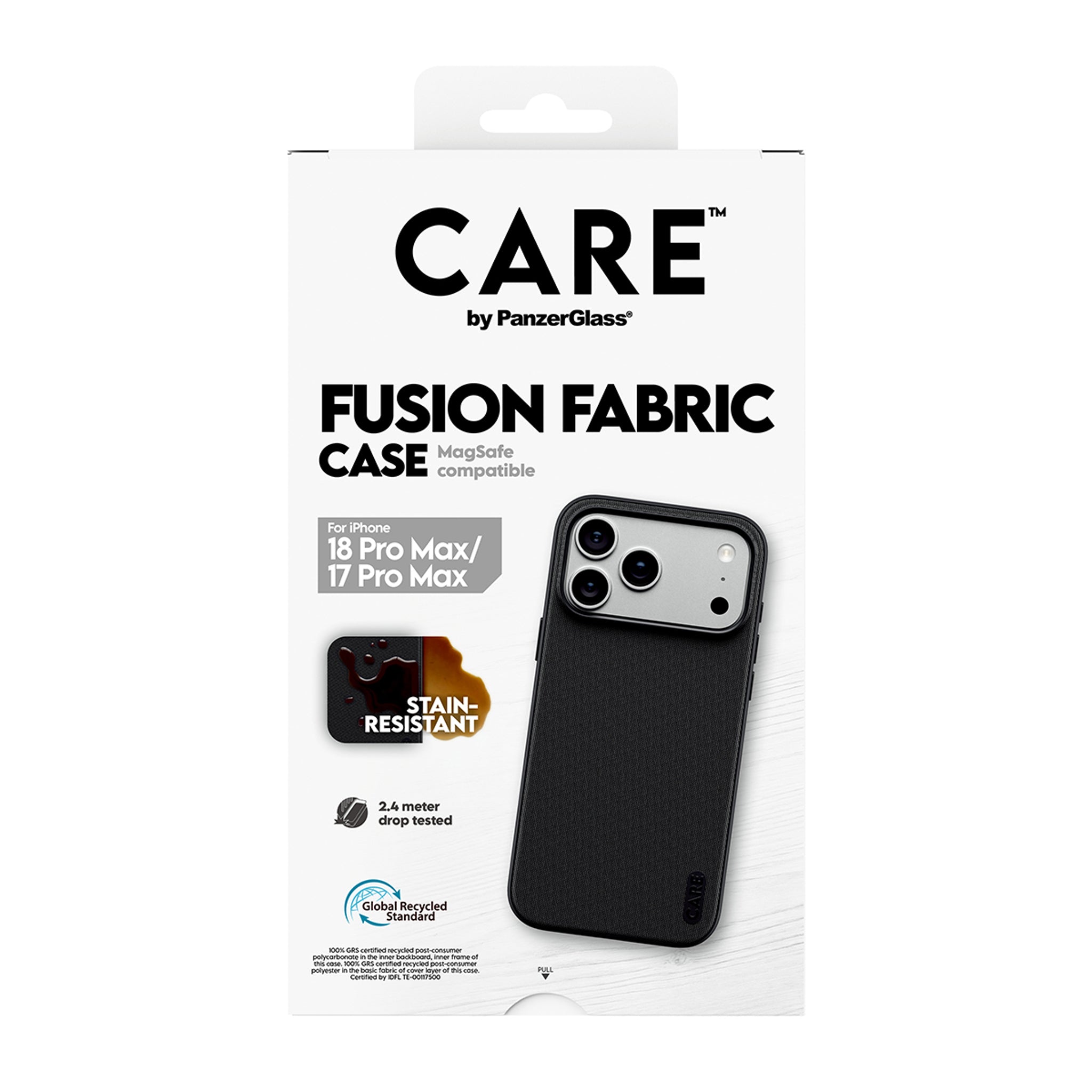 CARE™ by PanzerGlass® Fusion Fabric Case Sort m. MagSafe iPhone 18 Pro Max | 17 Pro Max