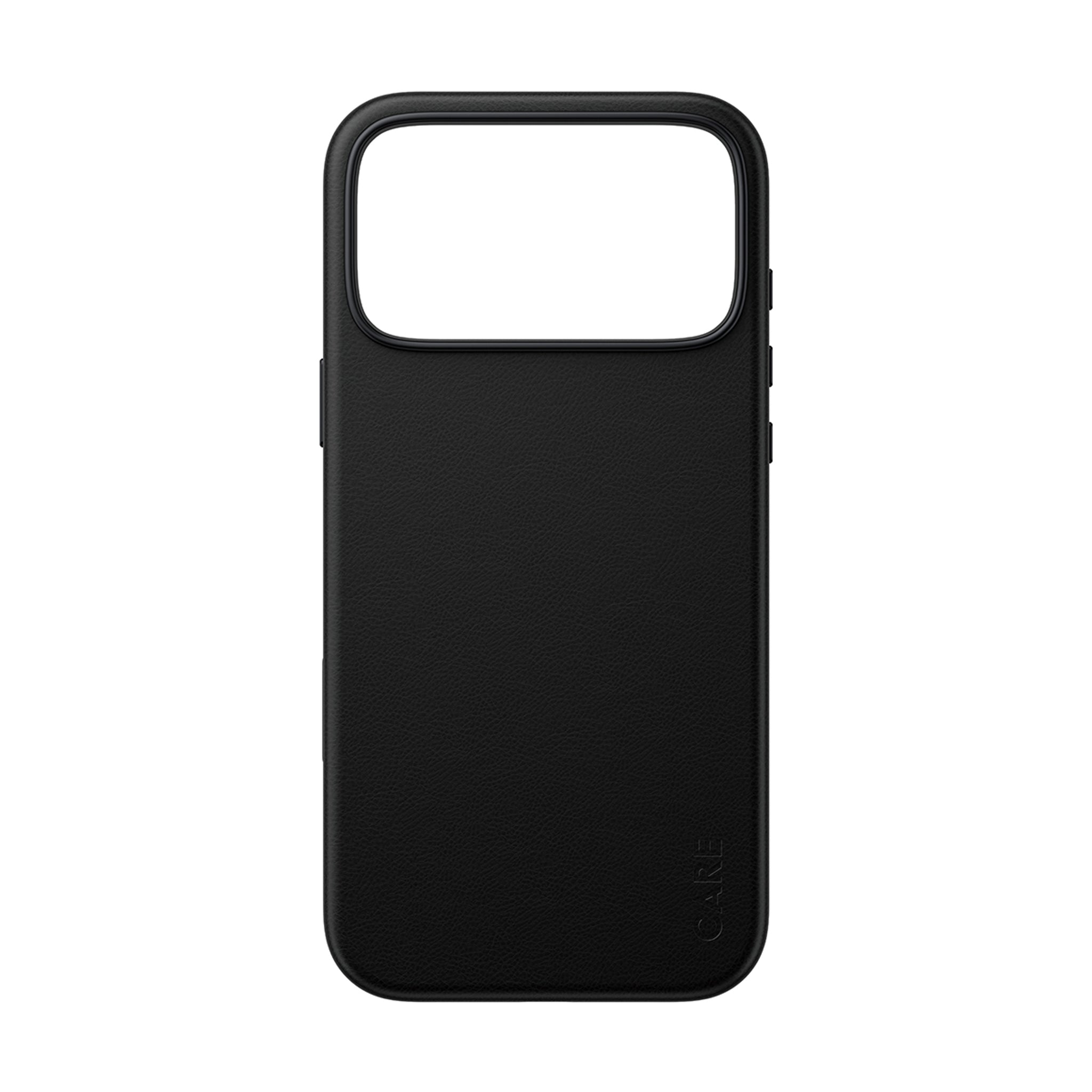 CARE™ by PanzerGlass® Solo Vegan Leather Case Sort m. MagSafe iPhone 18 Pro Max | 17 Pro Max