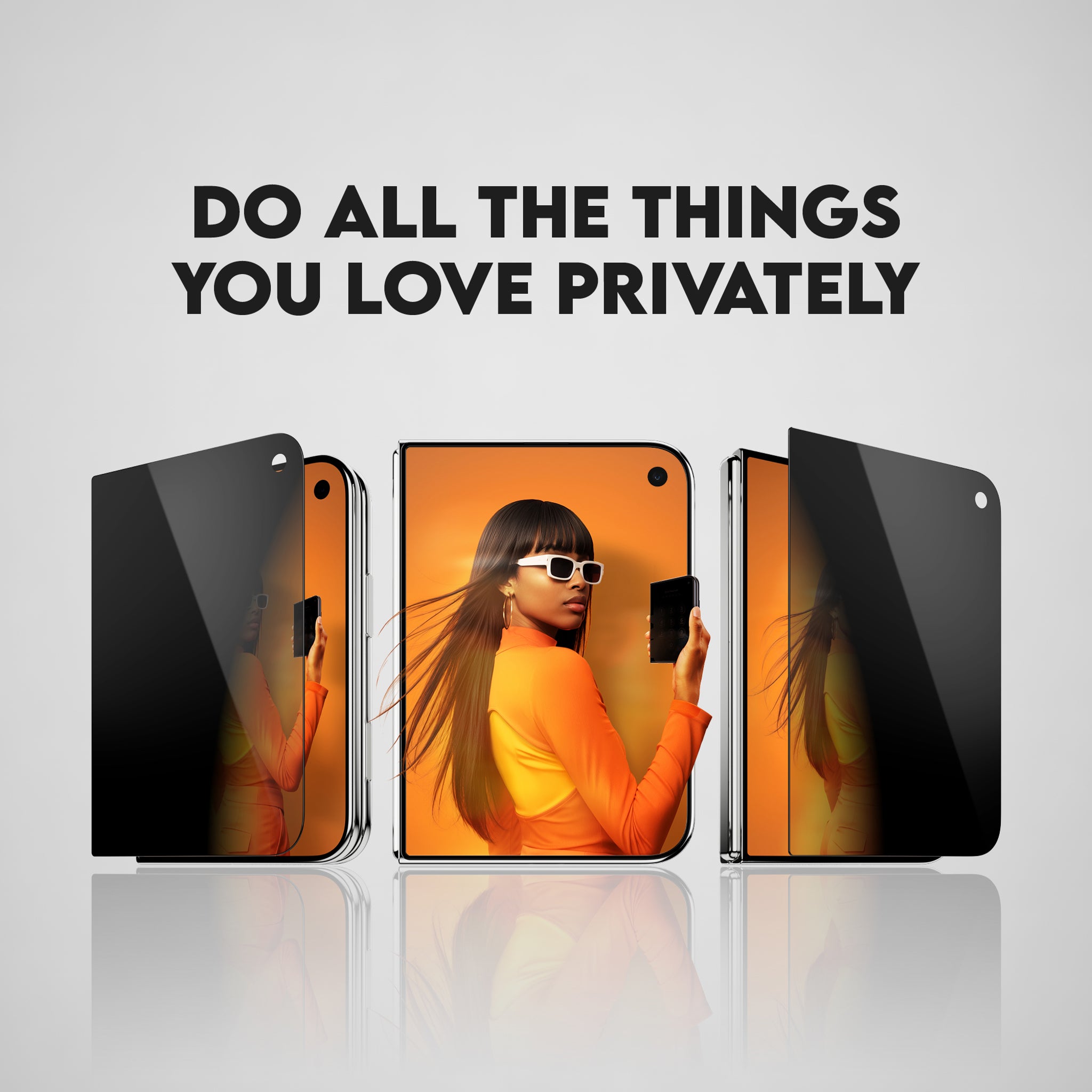PanzerGlass® | CARE™ by PanzerGlass® 3-i-1 Flagship Privacy Pakke iPhone Duo