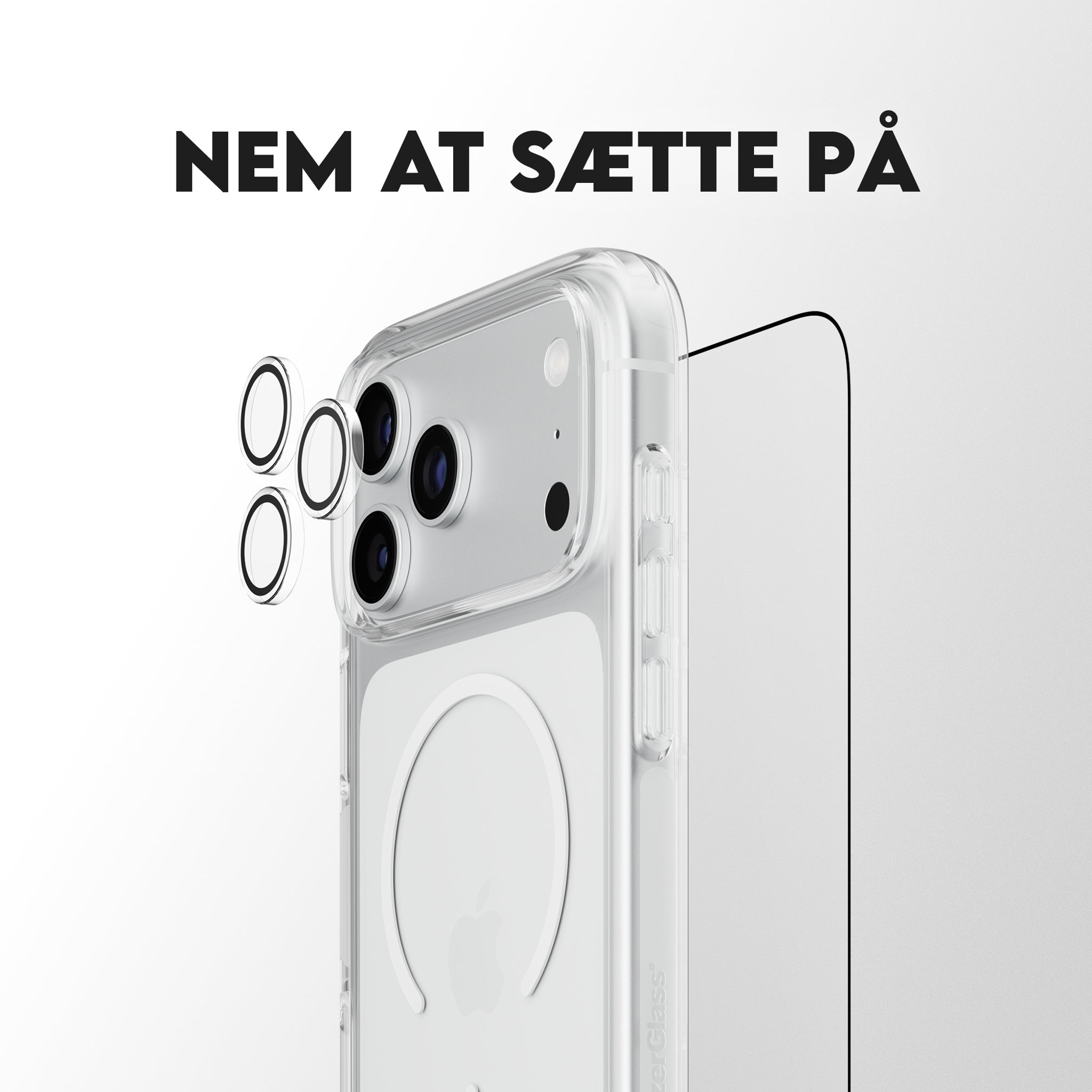PanzerGlass® | CARE™ by PanzerGlass® Flagship 3-in-1 Pakke iPhone 18 Pro Max