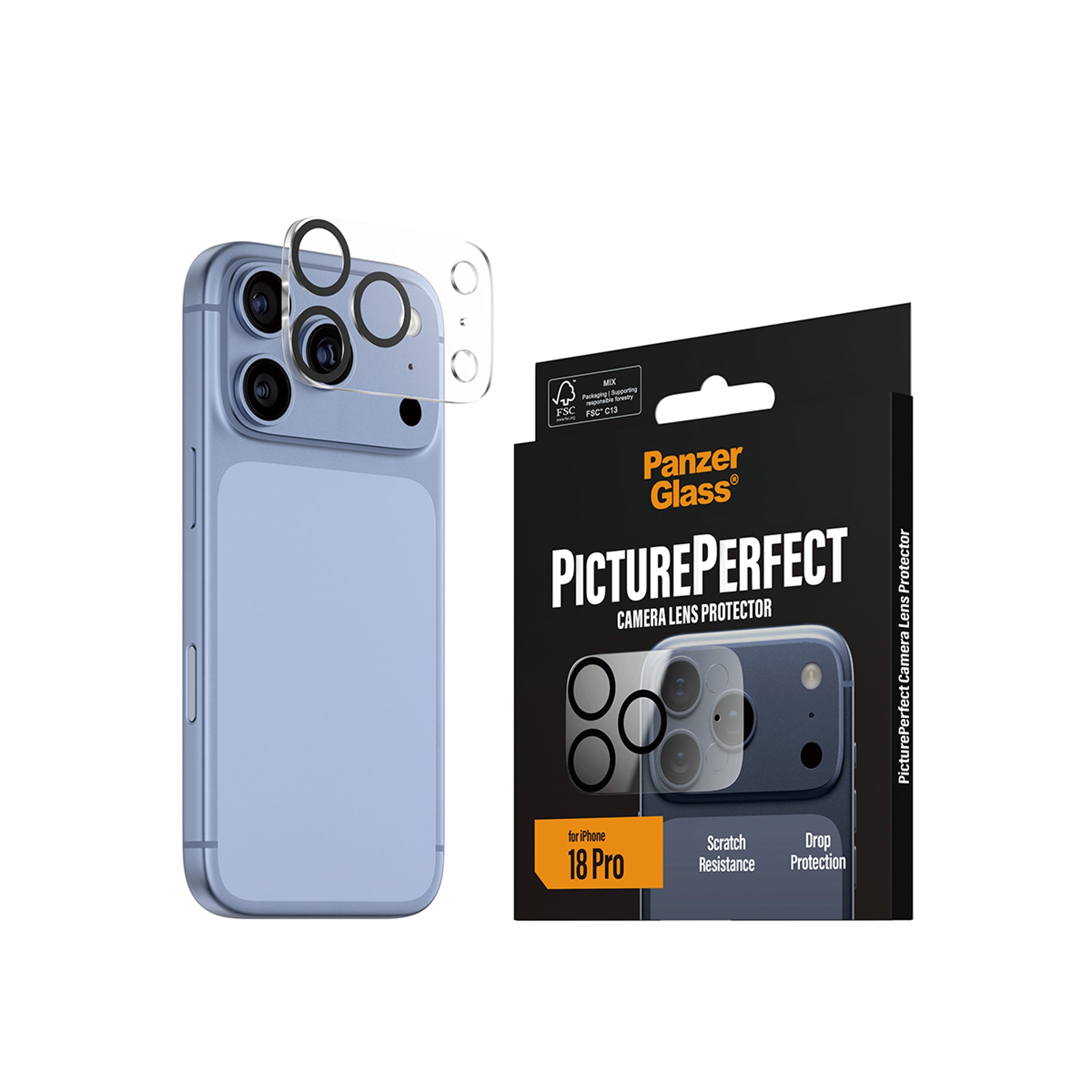 PanzerGlass® PicturePerfect Kameralinsebeskytter iPhone 18 Pro