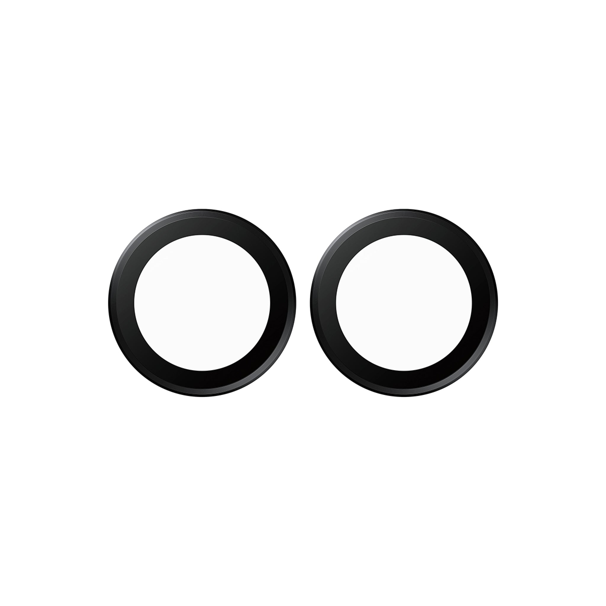 PanzerGlass® Hoops® Kameralinsebeskytter Sort iPhone Duo
