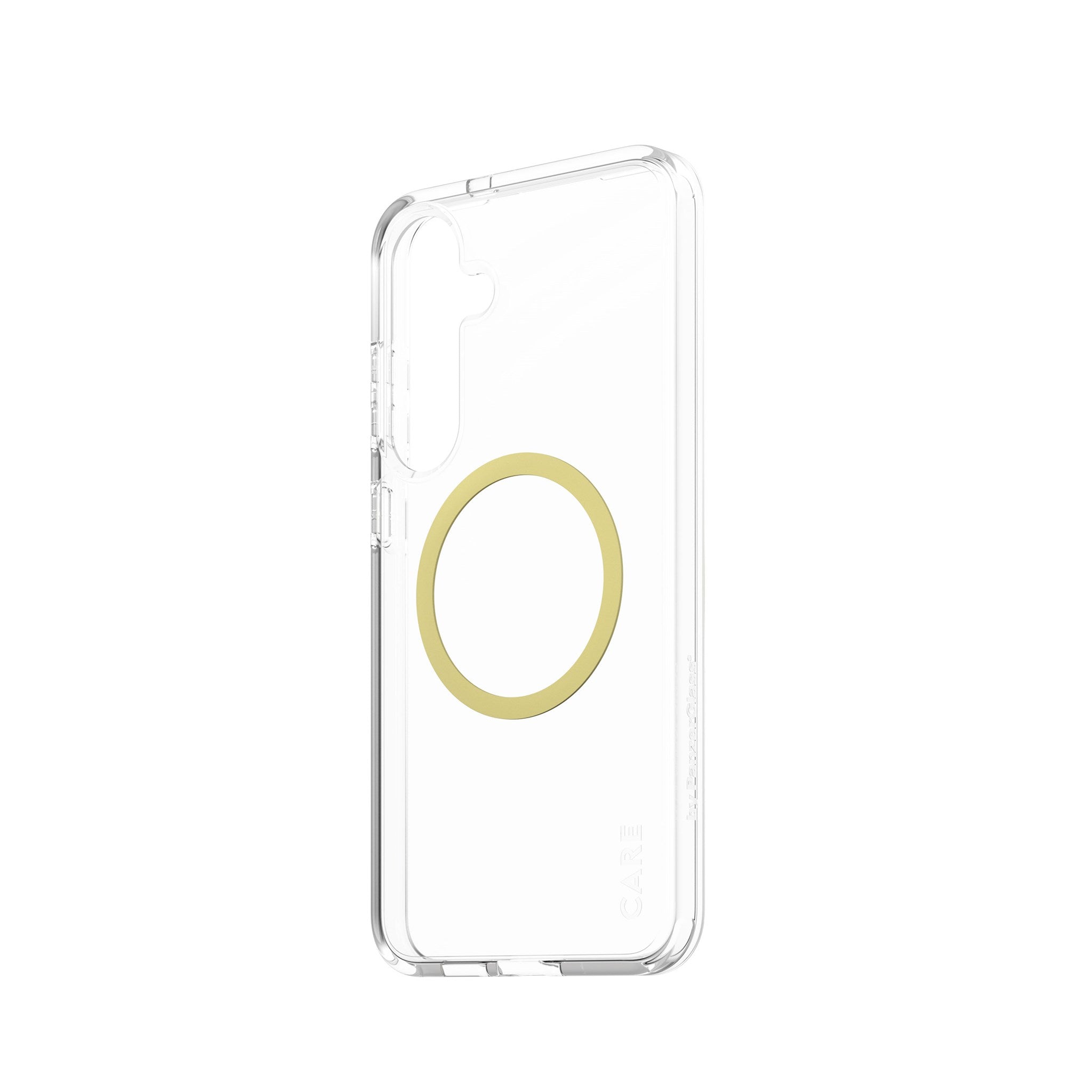 CARE by PanzerGlass® Urban Combat Case Transparent m. Chardonnay Qi Compatible Samsung Galaxy S25+