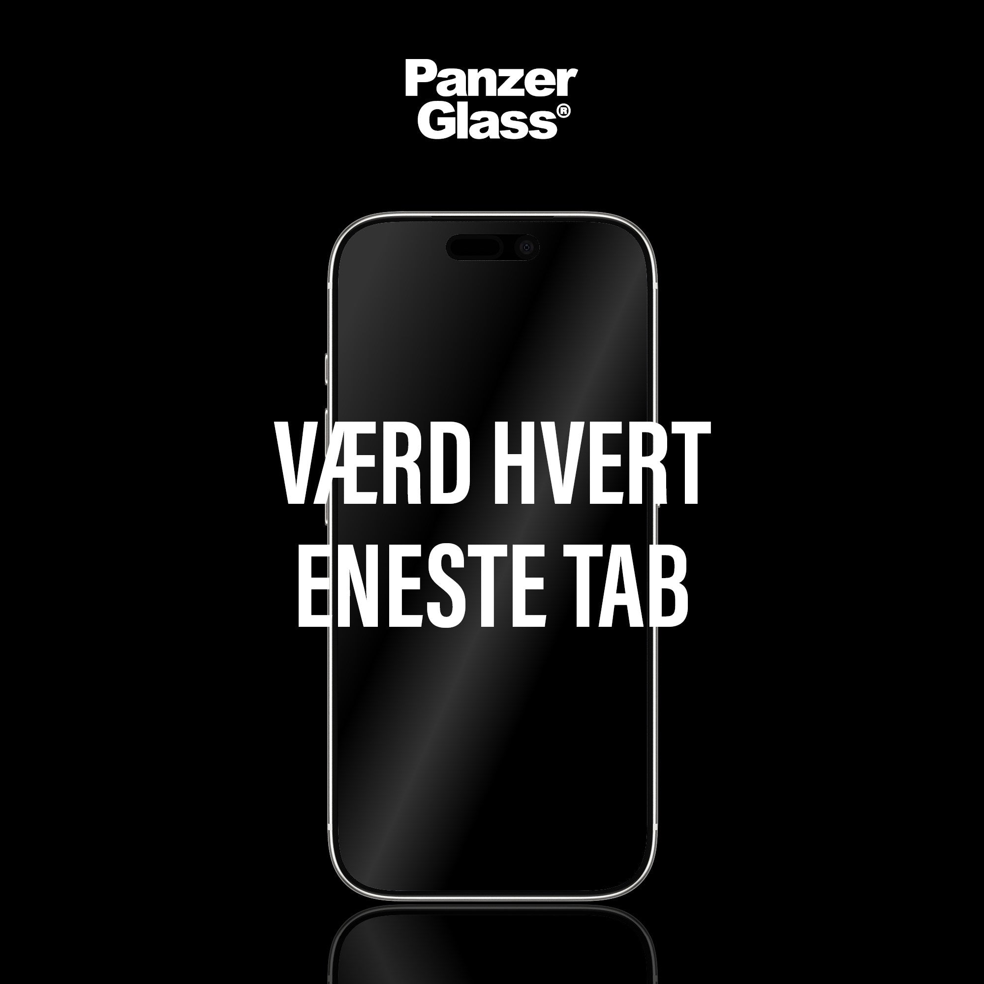 PanzerGlass® 2-Way Privacy Skærmbeskyttelse iPhone Air | Ultra-Wide Fit m. EasyAligner