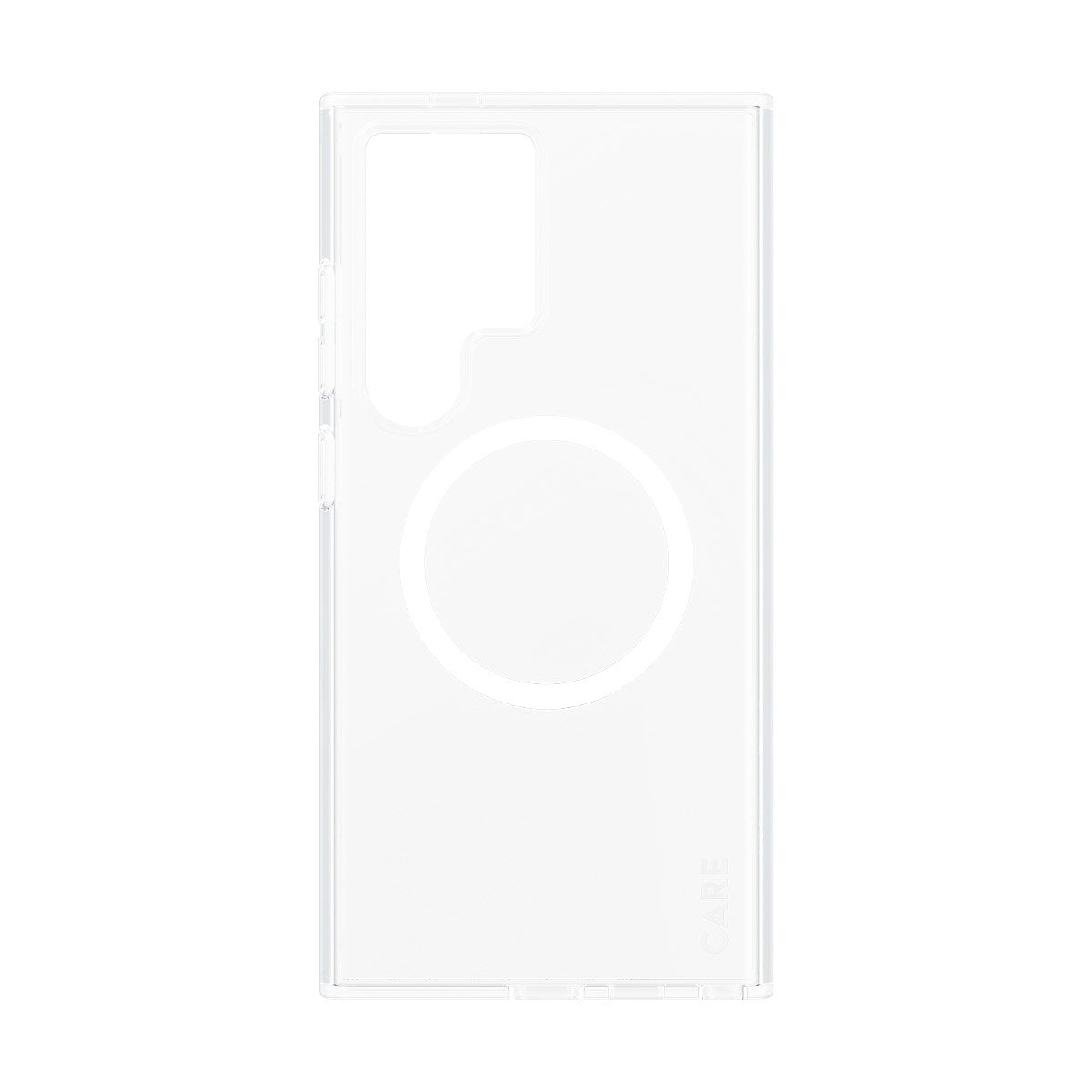 CARE™ by PanzerGlass® Urban Combat Case Transparent m. Hvid Qi Compatible Samsung Galaxy S24 Ultra