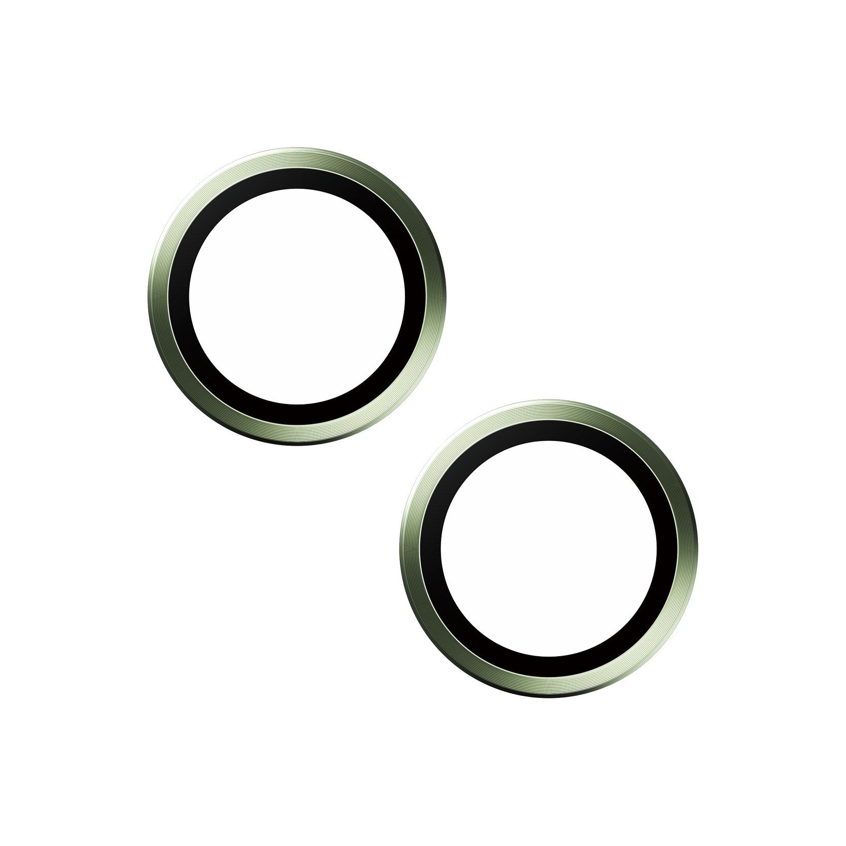 PanzerGlass® Hoops® Kameralinsebeskytter GrøniPhone 15 | 15 Plus