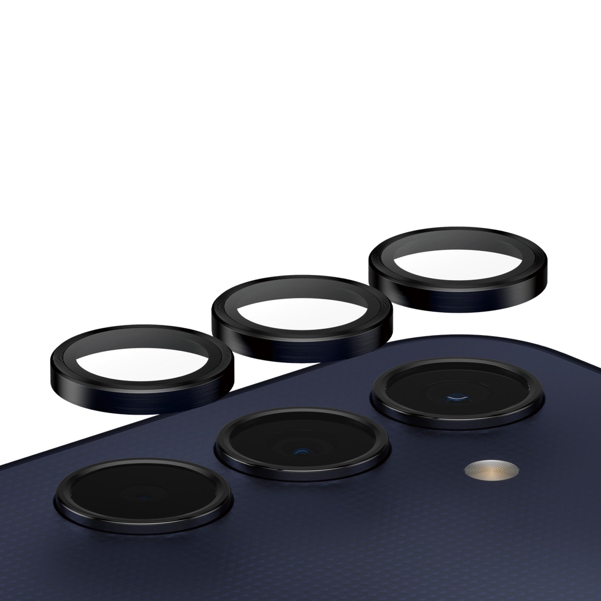 PanzerGlass® Hoops® Kameralinsebeskytter Sort Samsung Galaxy A25 5G