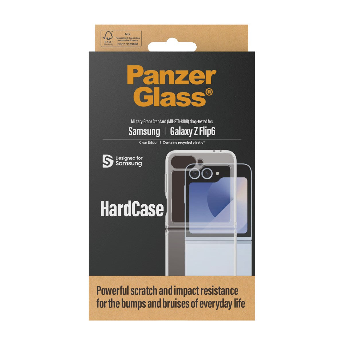 PanzerGlass® HardCase Transparent Samsung Galaxy Z Flip6