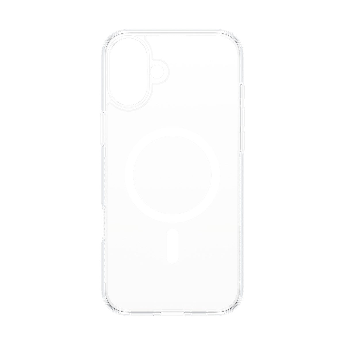 PanzerGlass® HardCase Transparent m. Hvid MagSafe iPhone 16 Plus