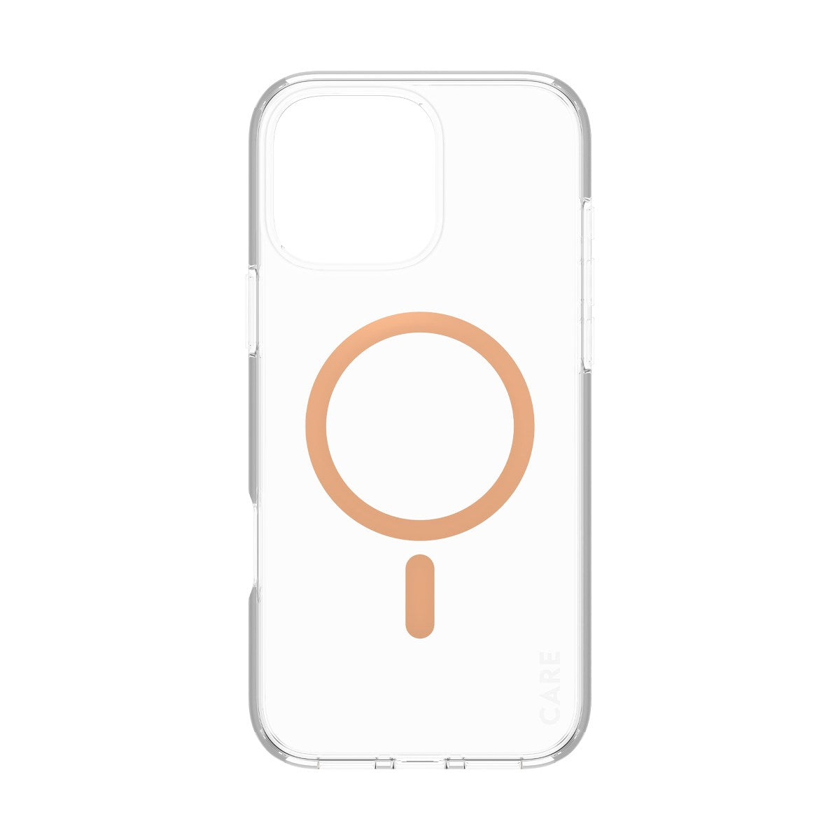 CARE by PanzerGlass® Urban Combat Case Transparent m. Peachy MagSafe iPhone 16 Pro Max