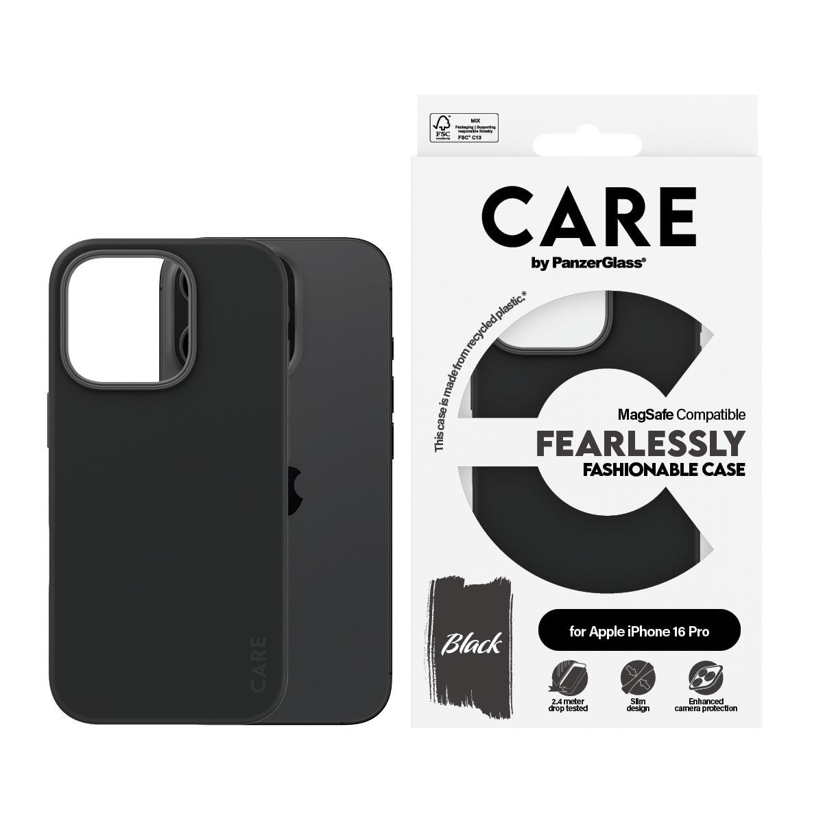 CARE by PanzerGlass® Case Sort m. MagSafe iPhone 16 Pro