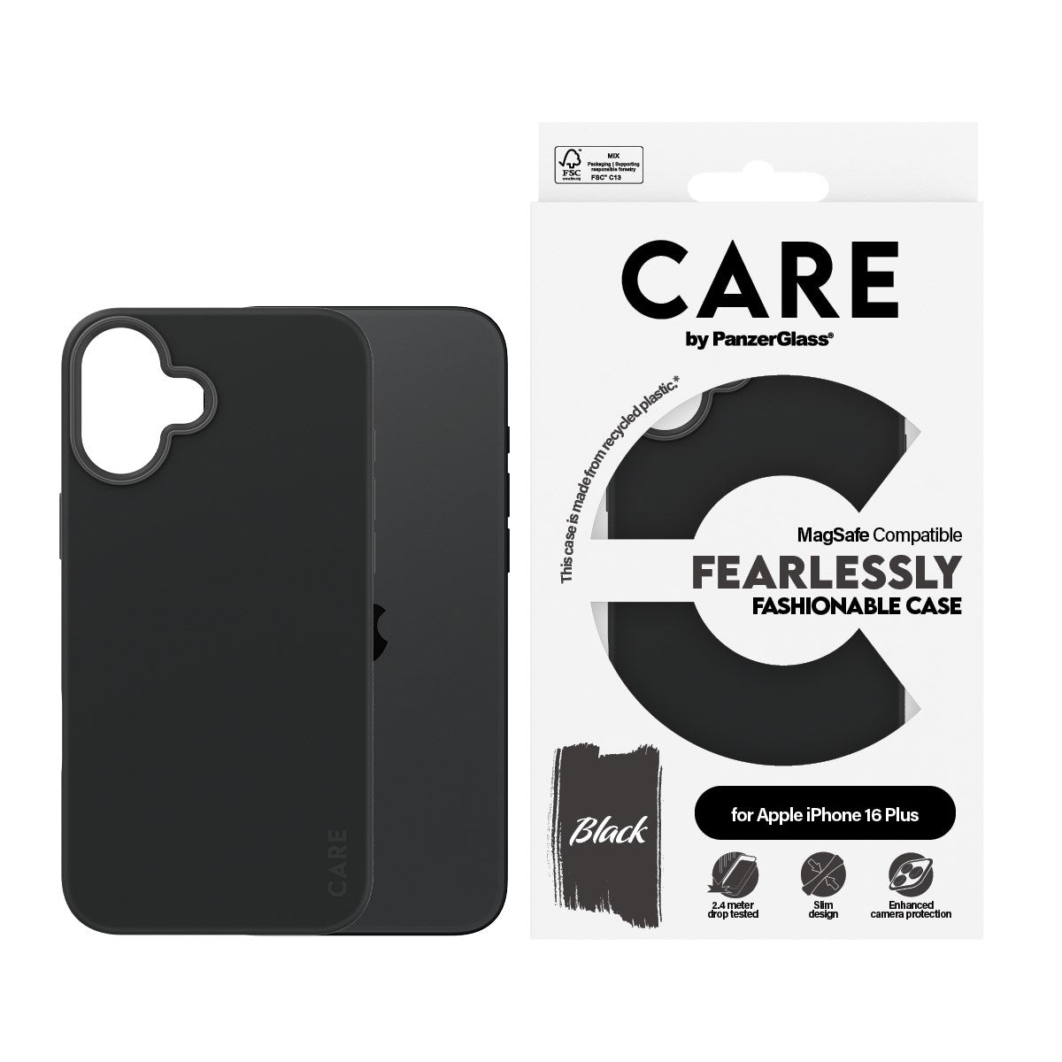 CARE by PanzerGlass® Case Sort m. MagSafe iPhone 16 Plus