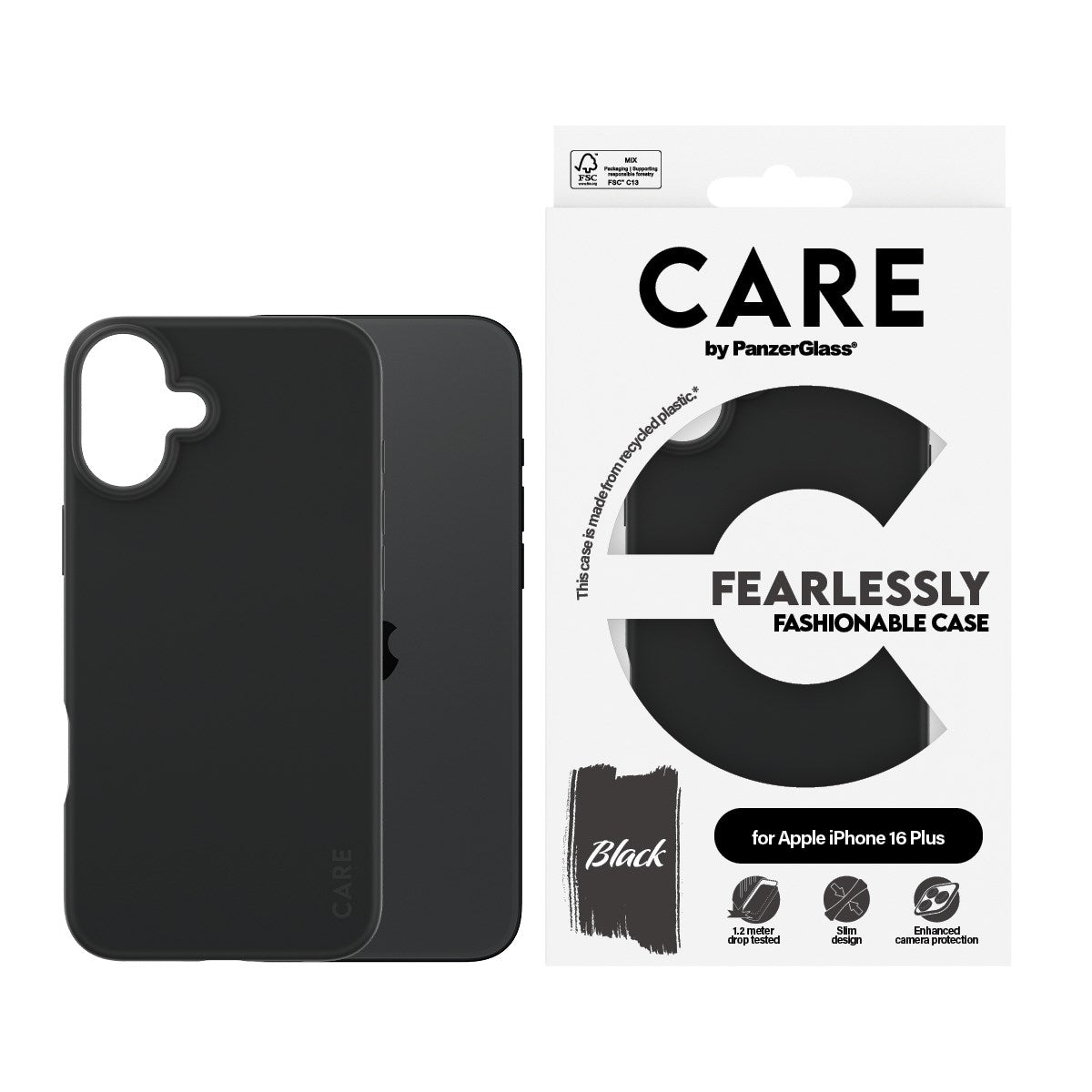 CARE by PanzerGlass® Case Sort iPhone 16 Plus