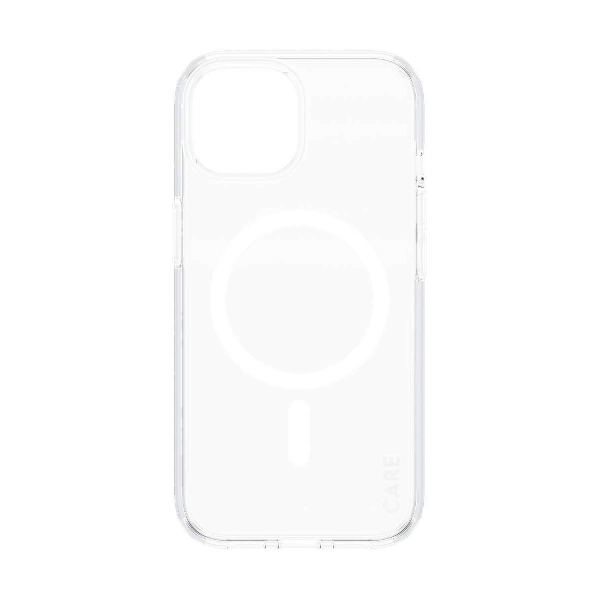 CARE by PanzerGlass® Urban Combat Case Transparent m. Hvid MagSafe iPhone 15