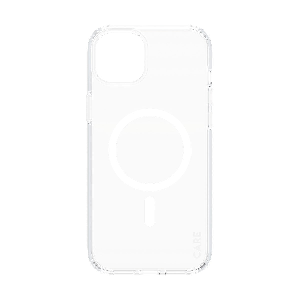 CARE by PanzerGlass® Urban Combat Case Transparent m. Hvid MagSafe iPhone 15 Plus