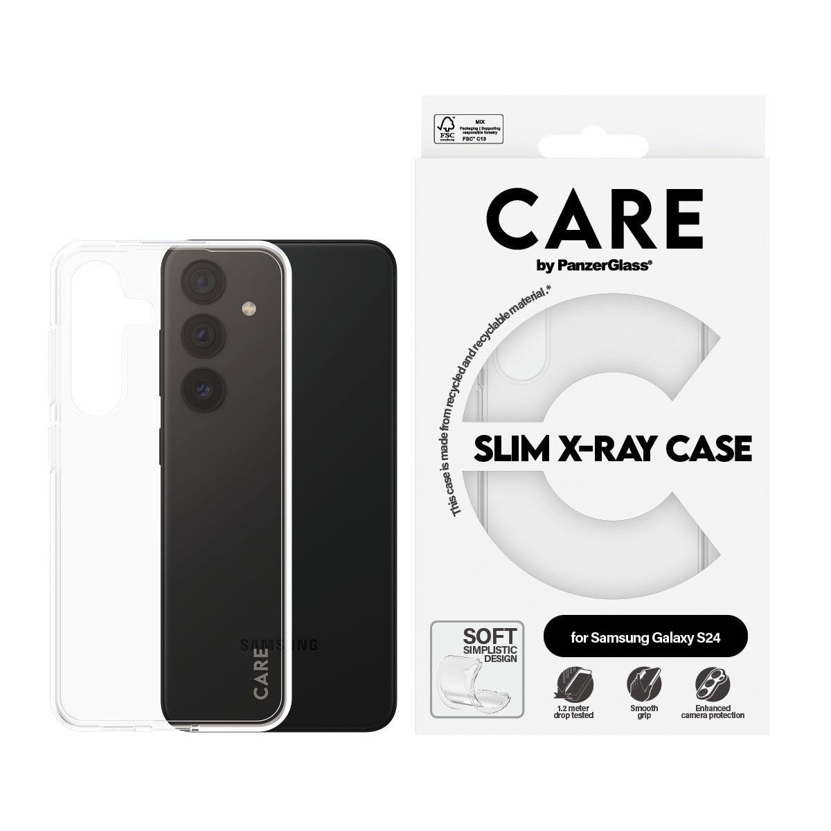 CARE by PanzerGlass® X-Ray Case Samsung Galaxy S24