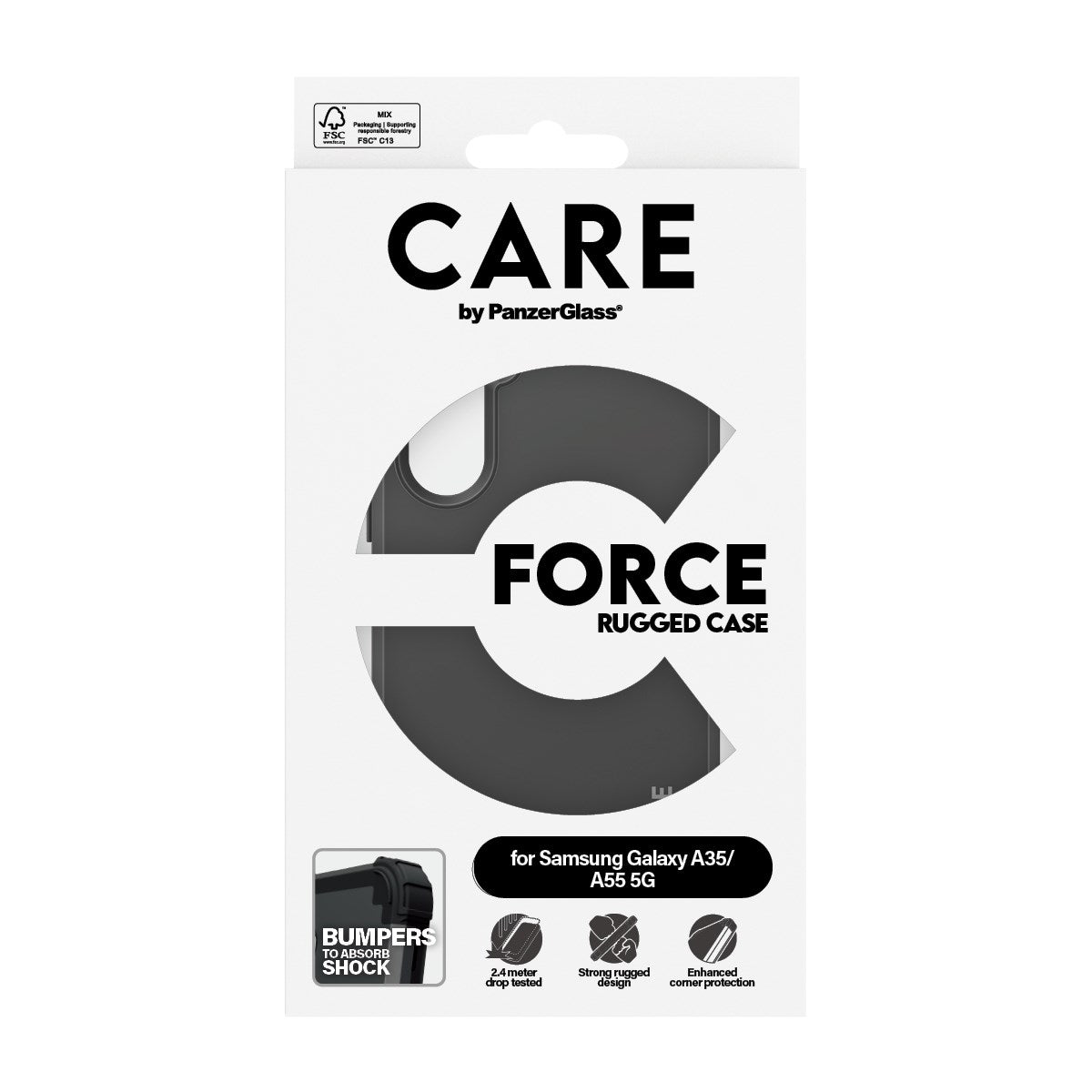 CARE by PanzerGlass® Case Sort FORCE Samsung Galaxy A35 5G