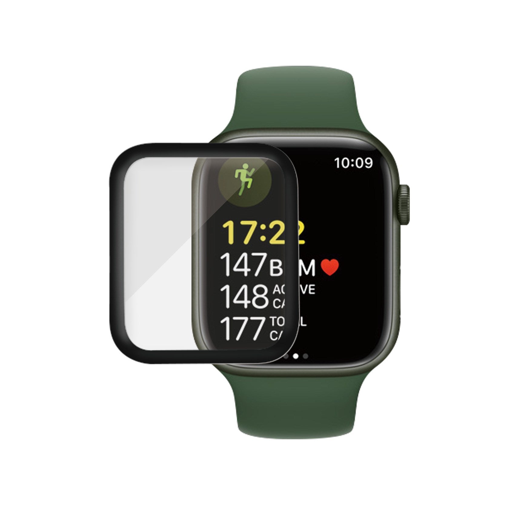 PanzerGlass® Apple Watch Series 9 | 8 | 7 | 41mm | Skærmbeskyttelse
