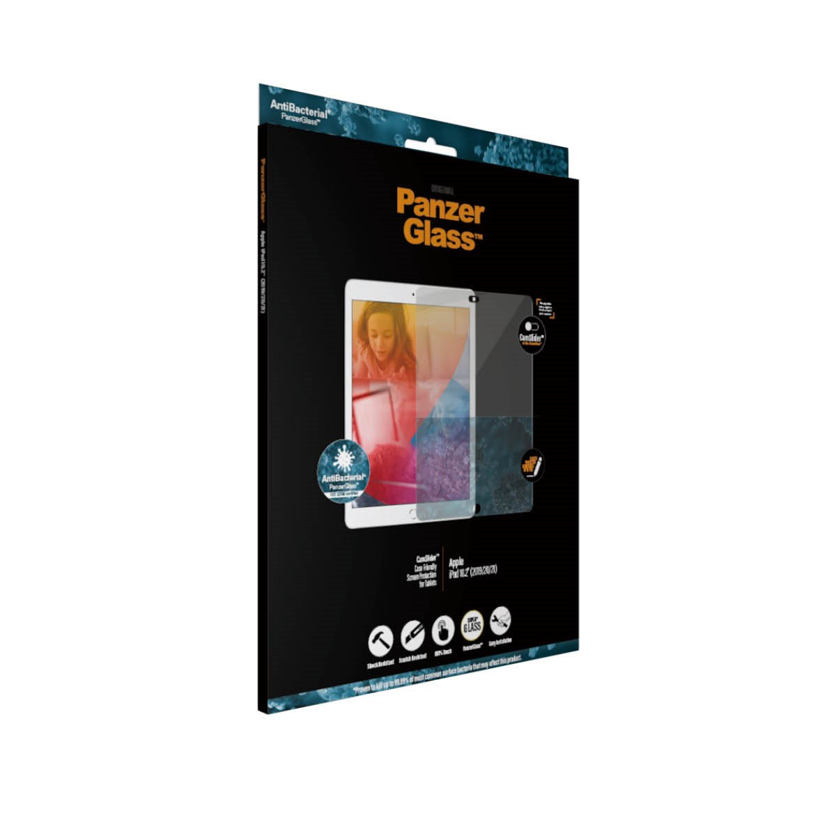 PanzerGlass® CamSlider® Skærmbeskyttelse iPad 10.2″ (2019-2021)