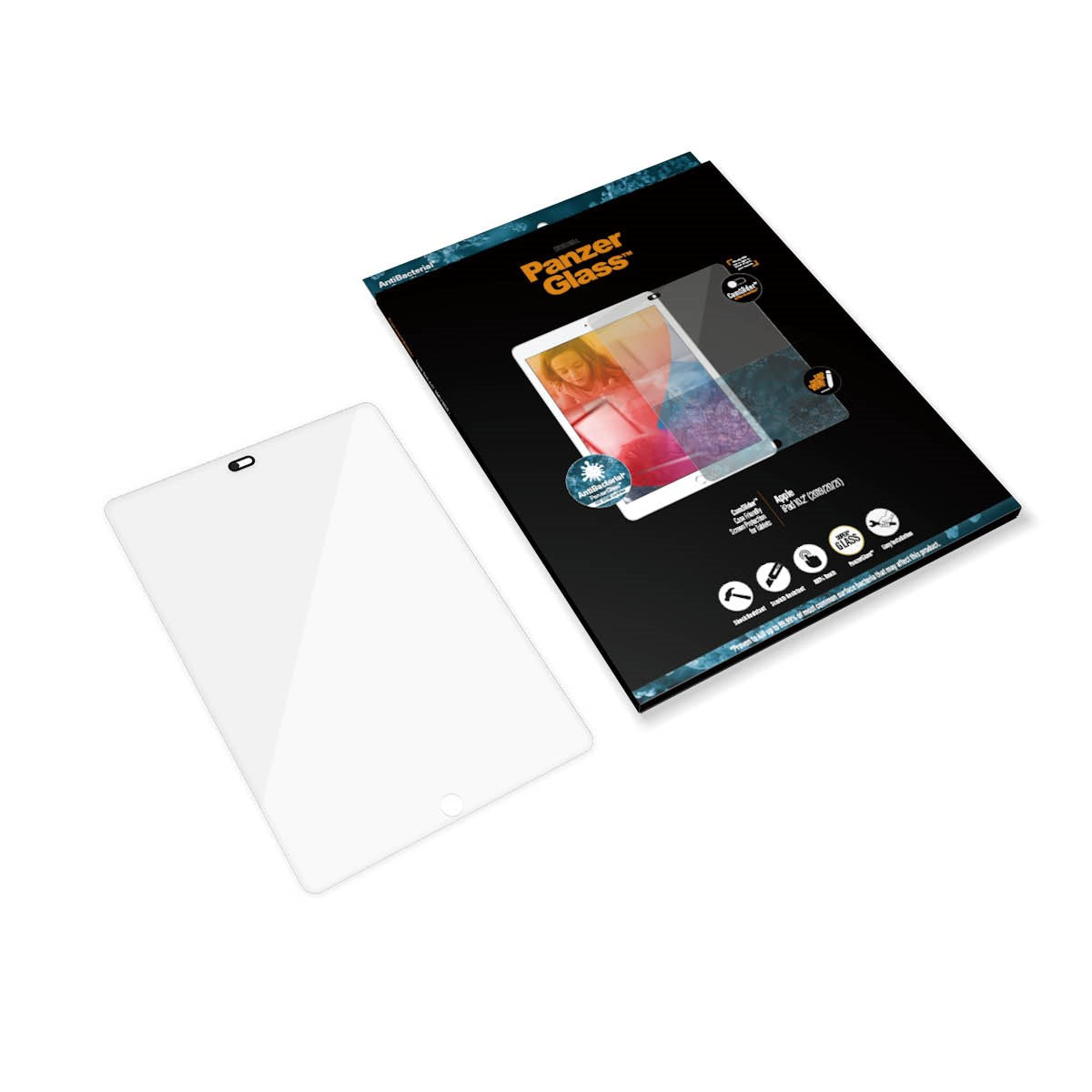 PanzerGlass® CamSlider® Skærmbeskyttelse iPad 10.2″ (2019-2021)
