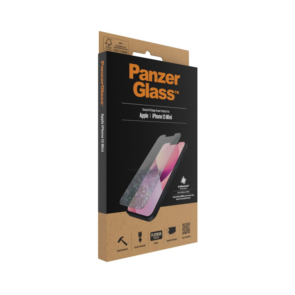 PanzerGlass® Skærmbeskyttelse iPhone 13 Mini | Standard Fit