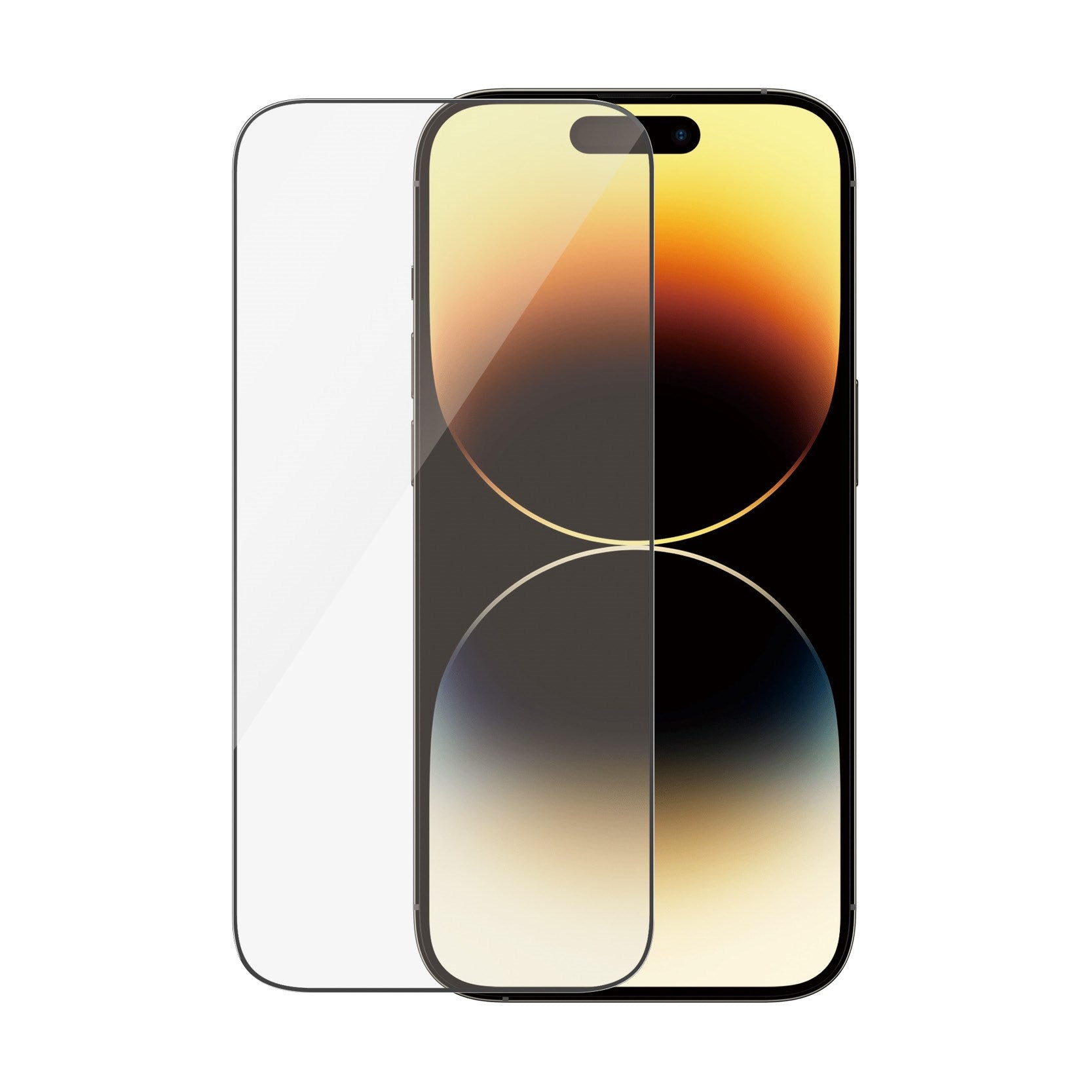 PanzerGlass® Skærmbeskyttelse iPhone 14 Pro | Ultra-Wide Fit m. EasyAligner