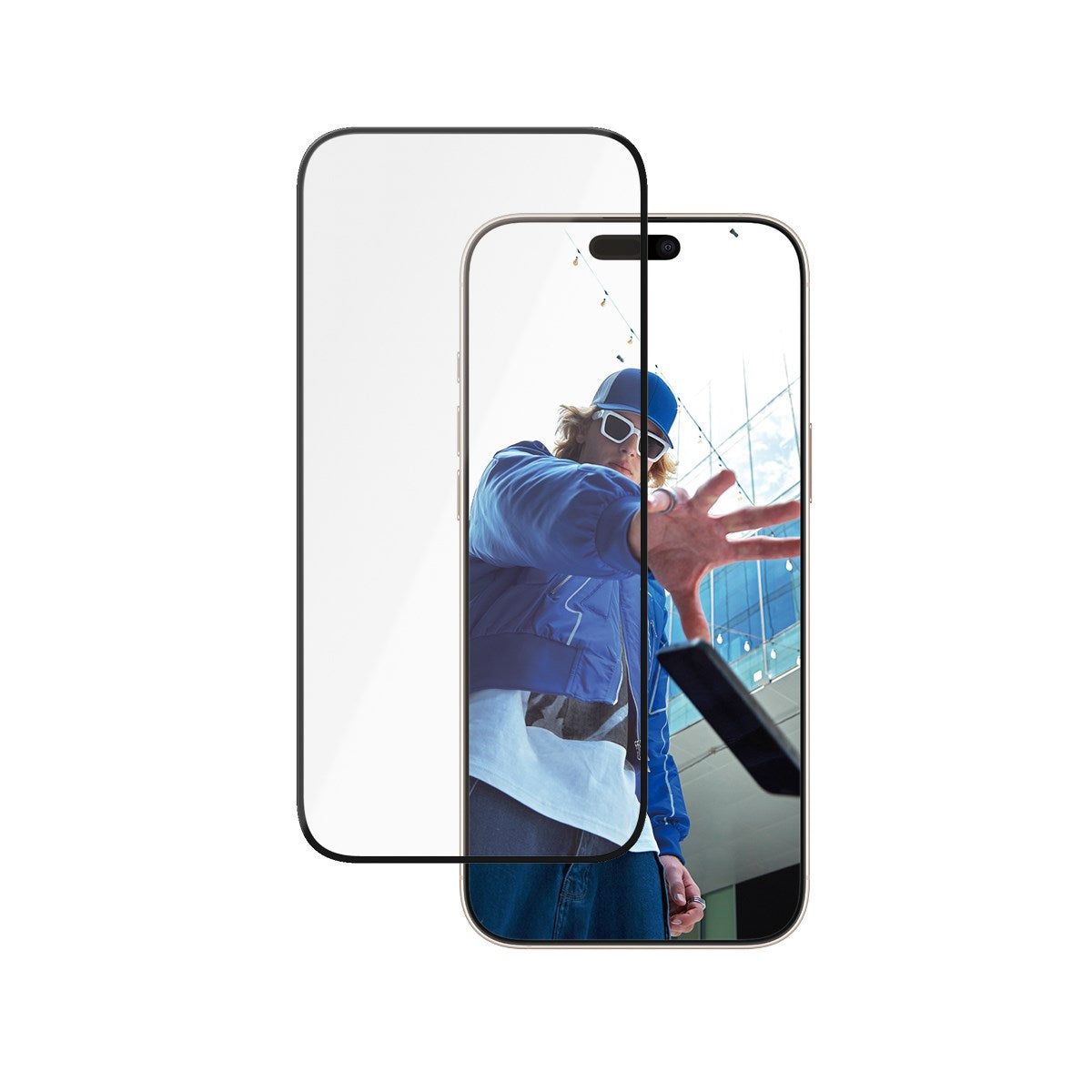 PanzerGlass® Ceramic Skærmbeskyttelse iPhone 16 Pro Max | Ultra-Wide Fit m. EasyAligner