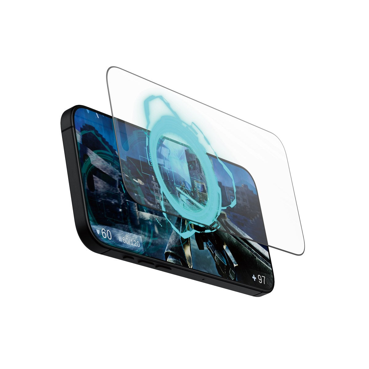 PanzerGlass® Gaming Skærmbeskyttelse iPhone 16 Pro Max | Ultra-Wide Fit