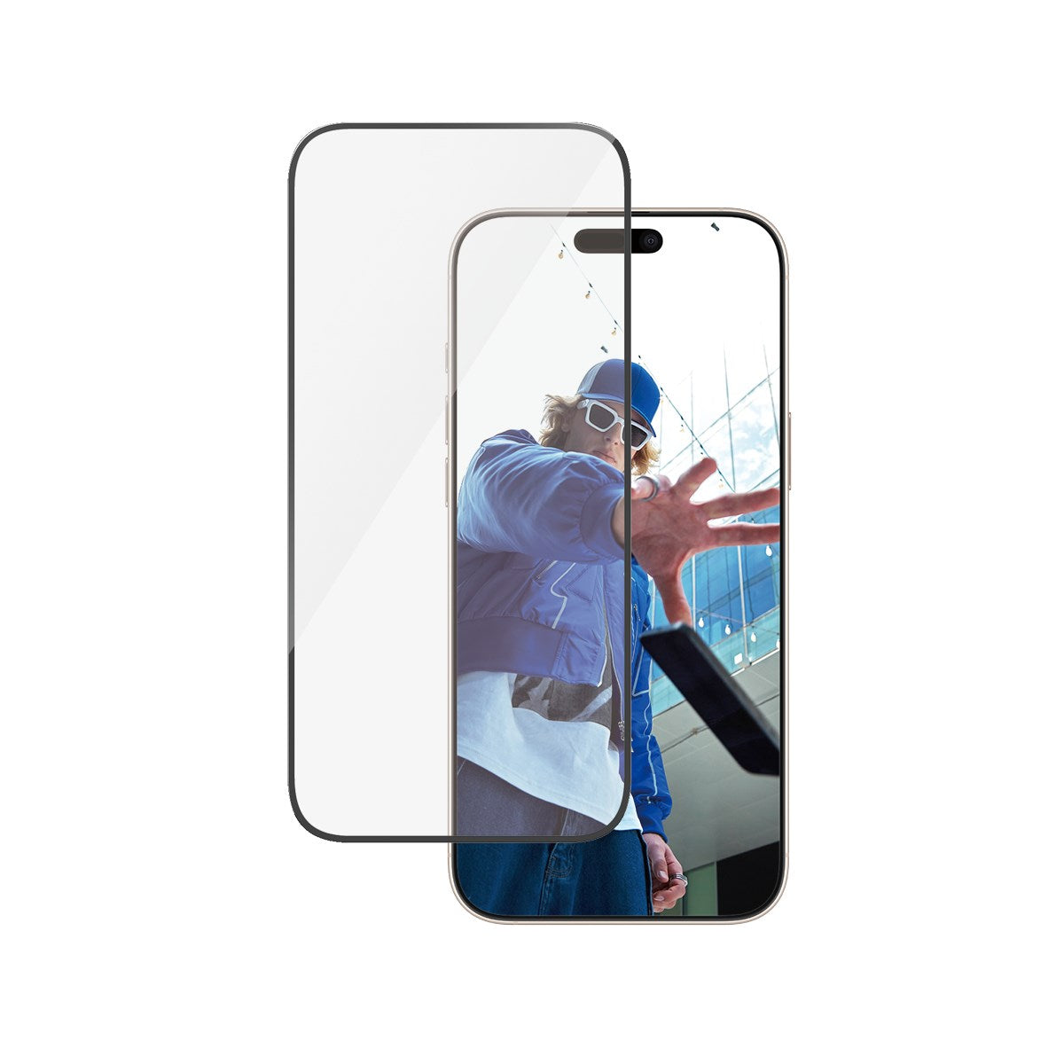 PanzerGlass® Skærmbeskyttelse iPhone 16 Pro Max | Ultra-Wide Fit