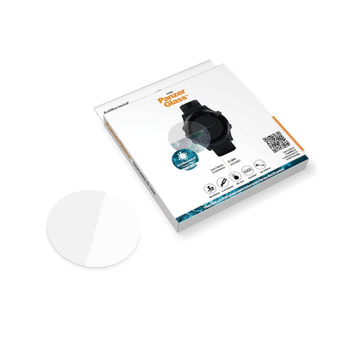 PanzerGlass® SmartWatch 42.5mm | Skærmbeskyttelse