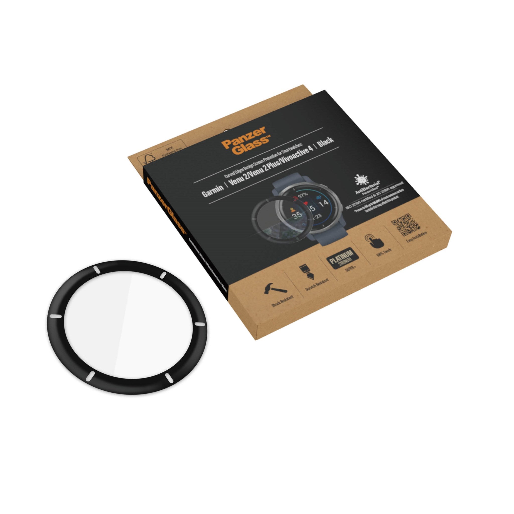 PanzerGlass® Skærmbeskyttelse Garmin Venu 2 |  Vivoactive 4