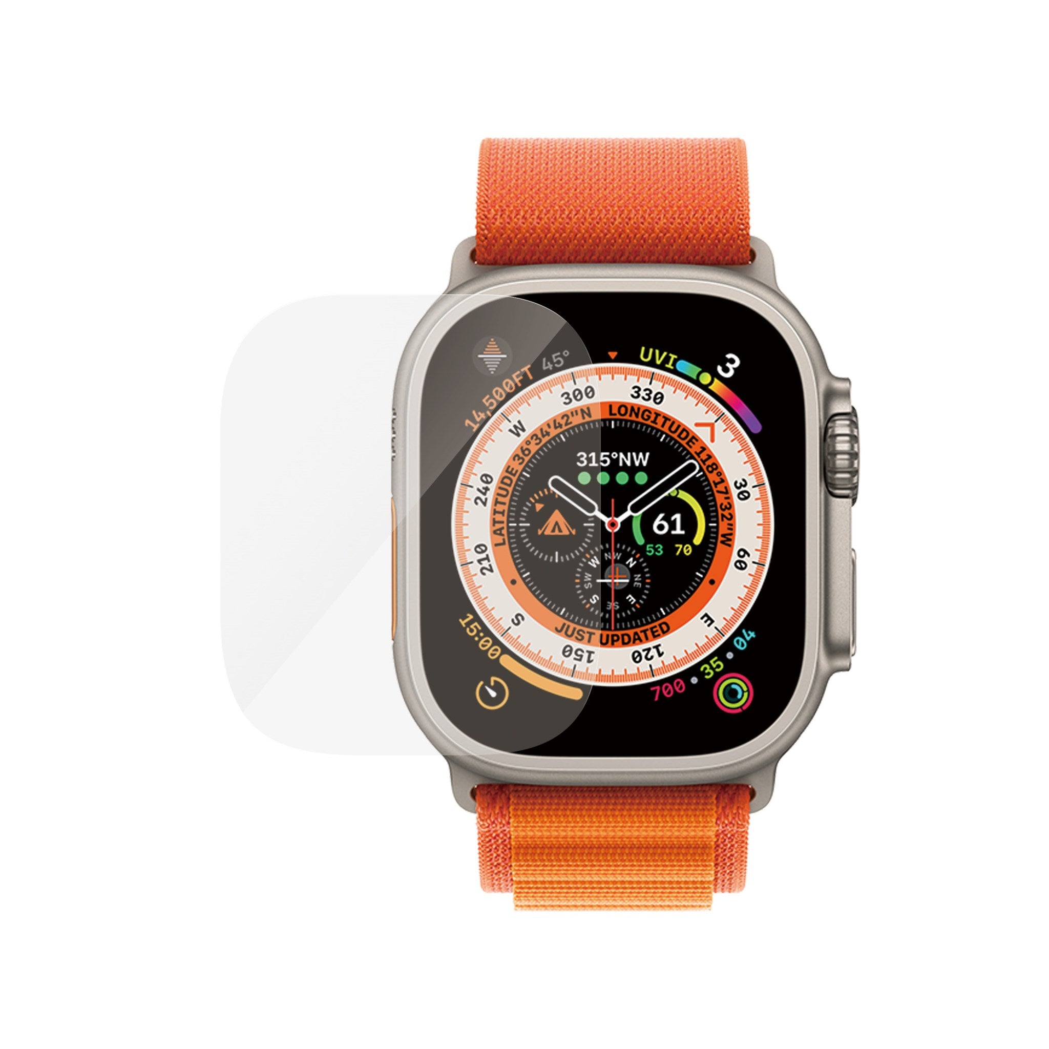PanzerGlass® Skærmbeskyttelse Apple Watch Ultra 2 | Ultra | 49 mm