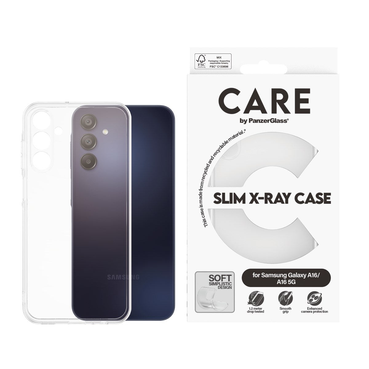 CARE by PanzerGlass® X-Ray Case Samsung Galaxy A16 4G | A16 5G