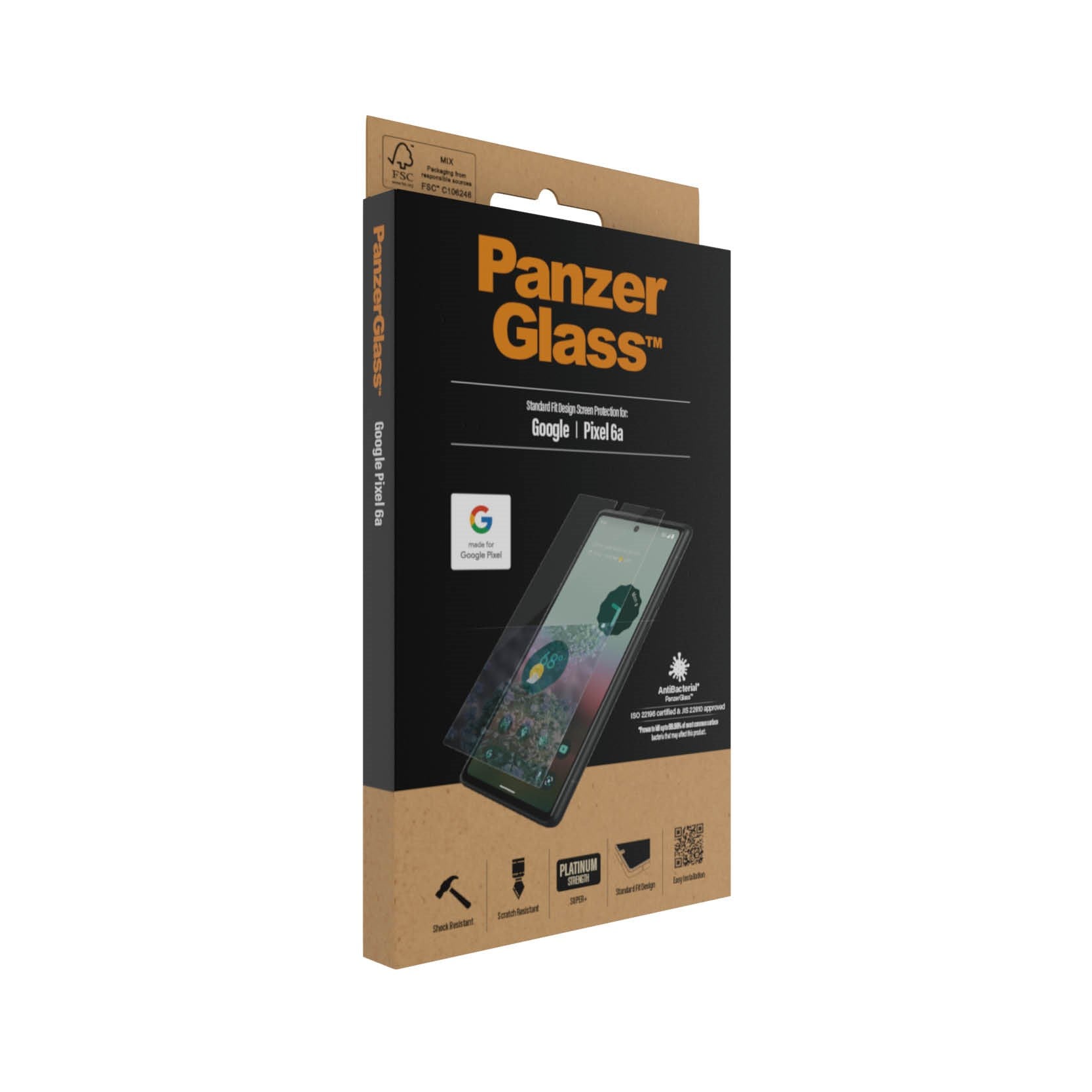 PanzerGlass® Skærmbeskyttelse Google Pixel 6a