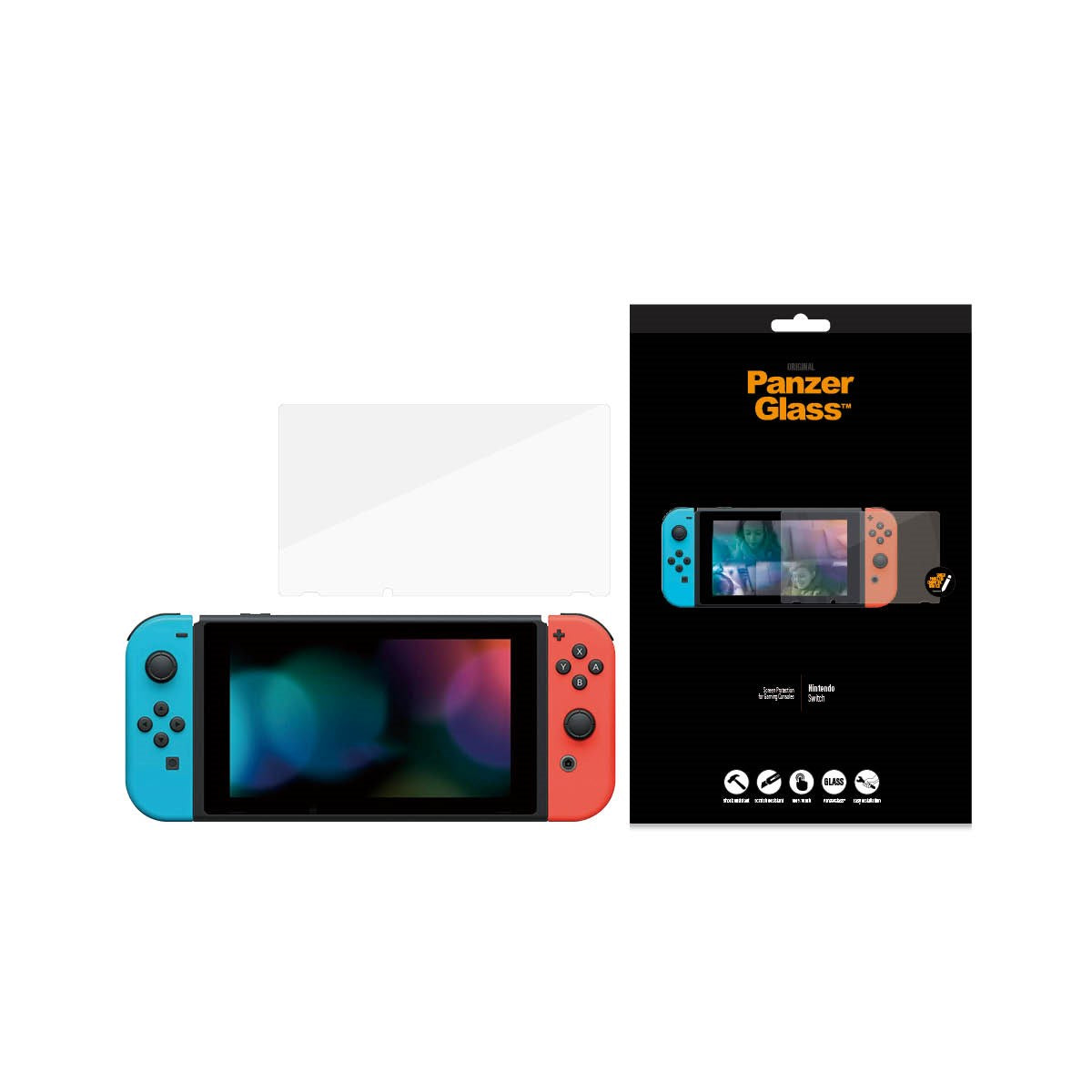 PanzerGlass® Skærmbeskyttelse Nintendo Switch