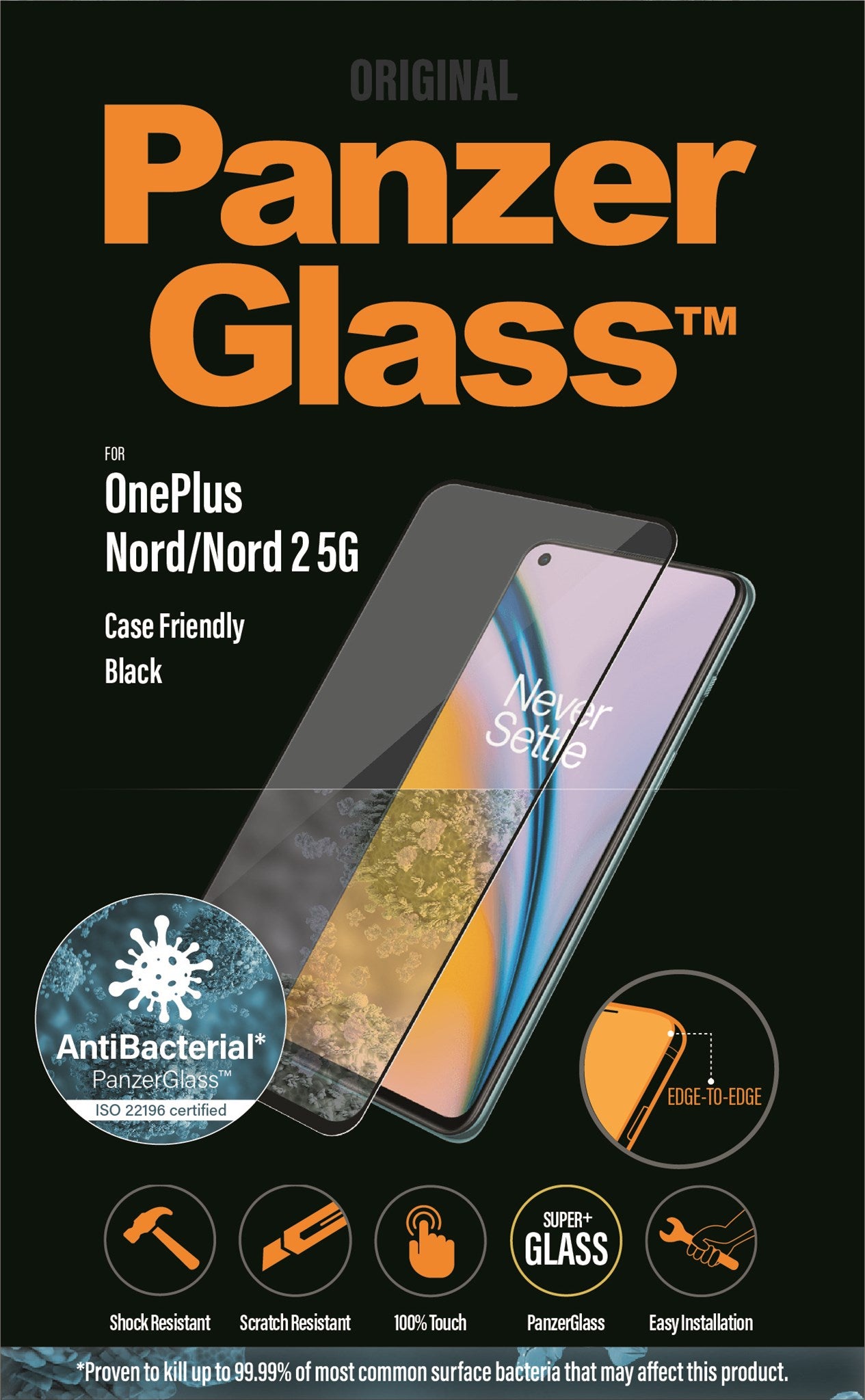 PanzerGlass® Skærmbeskyttelse OnePlus Nord