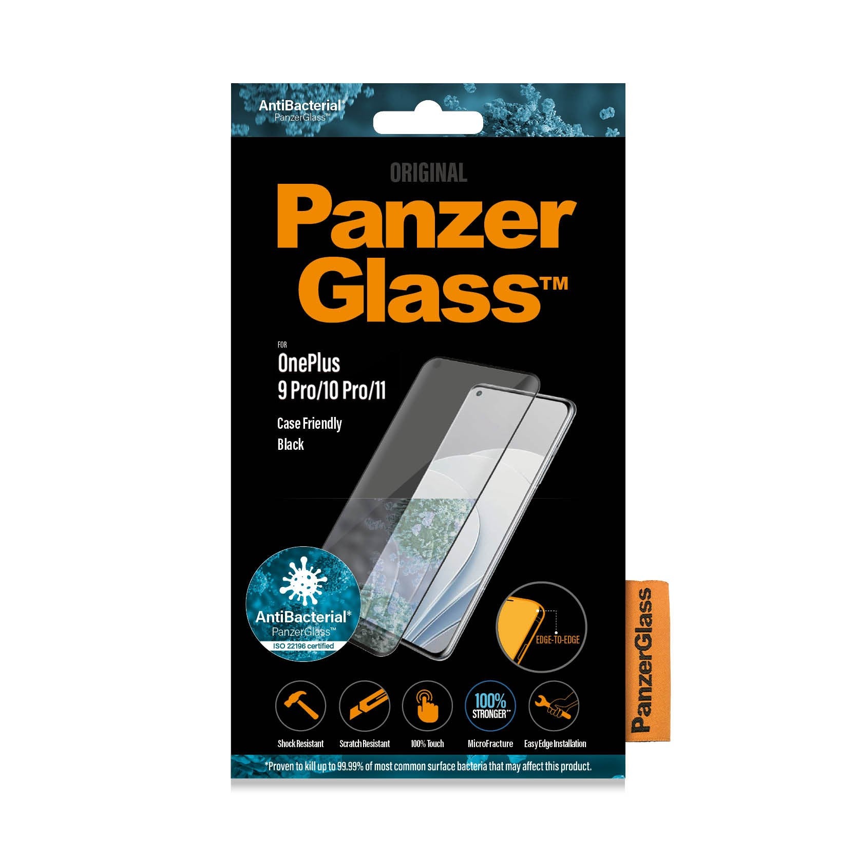 PanzerGlass® Skærmbeskyttelse OnePlus 9 Pro | 10 Pro | 11 | Ultra-Wide Fit
