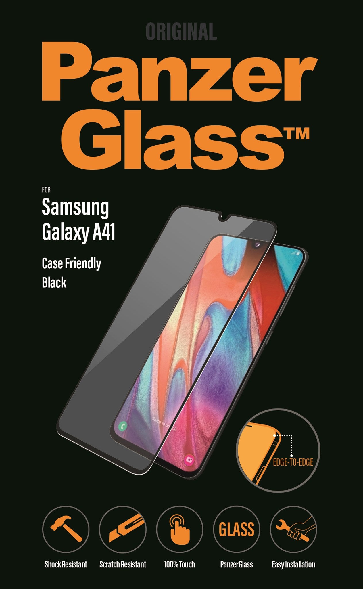 PanzerGlass® Skærmbeskyttelse Samsung Galaxy A41