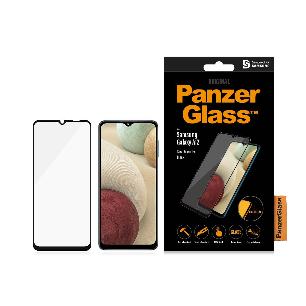 PanzerGlass® Skærmbeskyttelse Samsung Galaxy A12