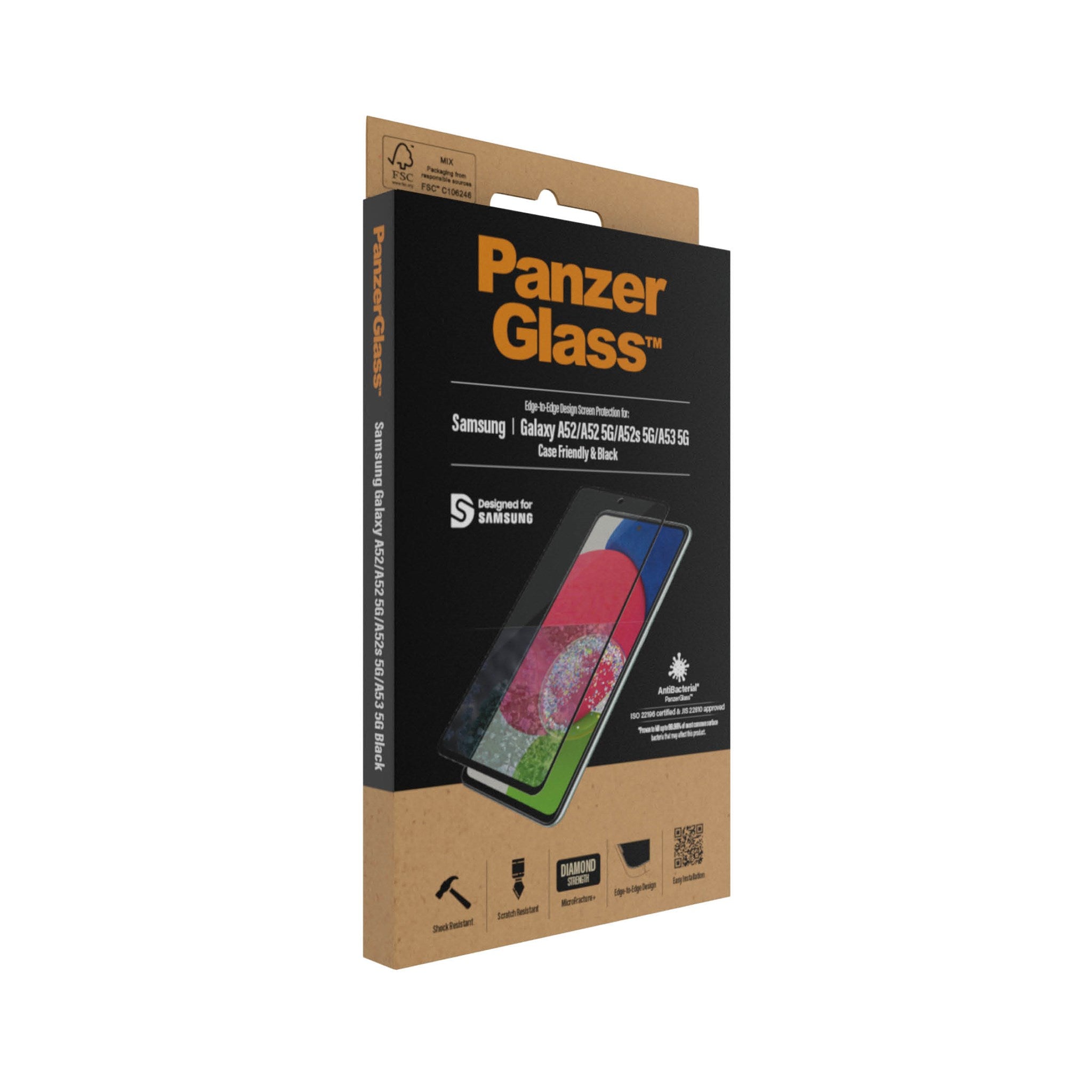 PanzerGlass® Skærmbeskyttelse Samsung Galaxy A52 | A52 5G | A52s 5G | A53 5G