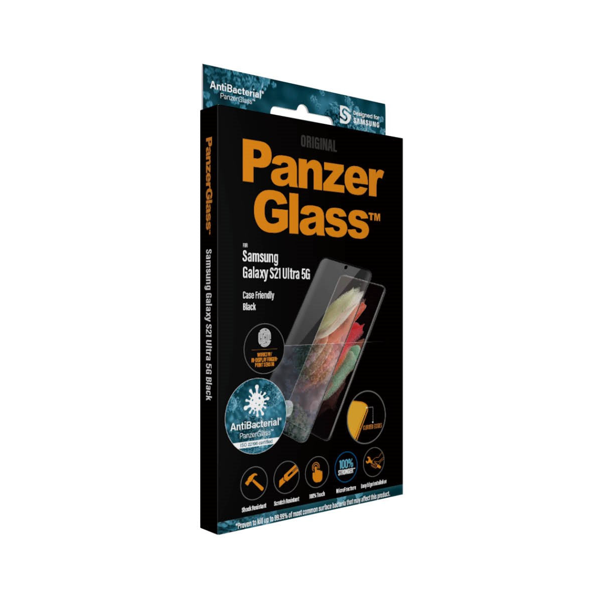 PanzerGlass® Skærmbeskyttelse Samsung Galaxy S21 Ultra 5G