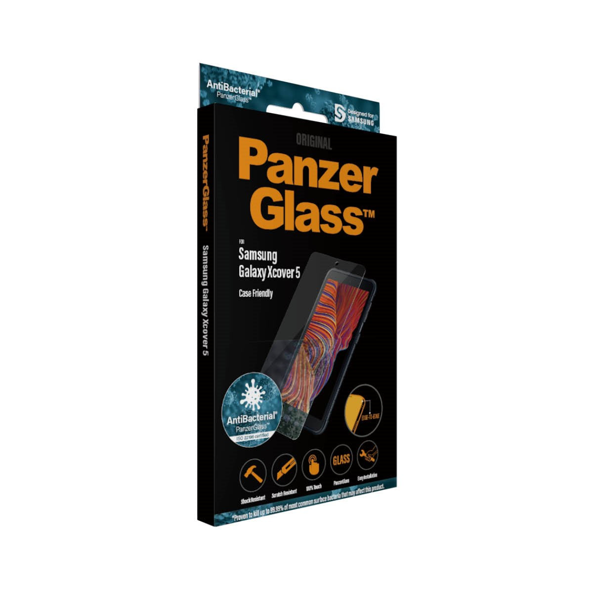 PanzerGlass® Skærmbeskyttelse Samsung Galaxy Xcover 5