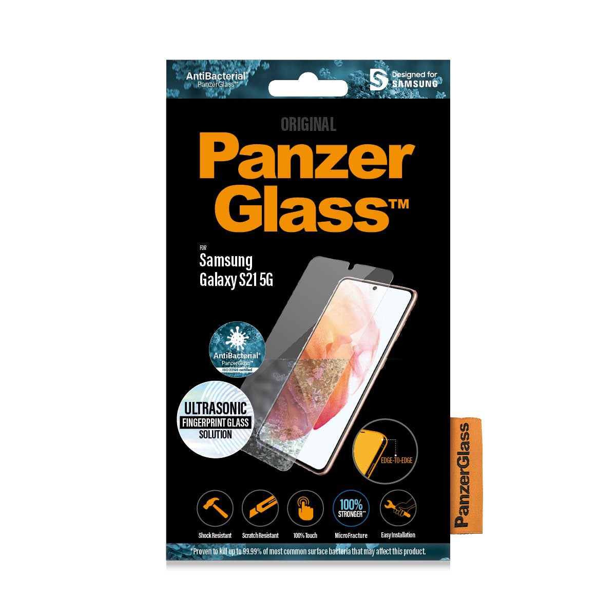 PanzerGlass® Skærmbeskyttelse Samsung Galaxy S21 5G