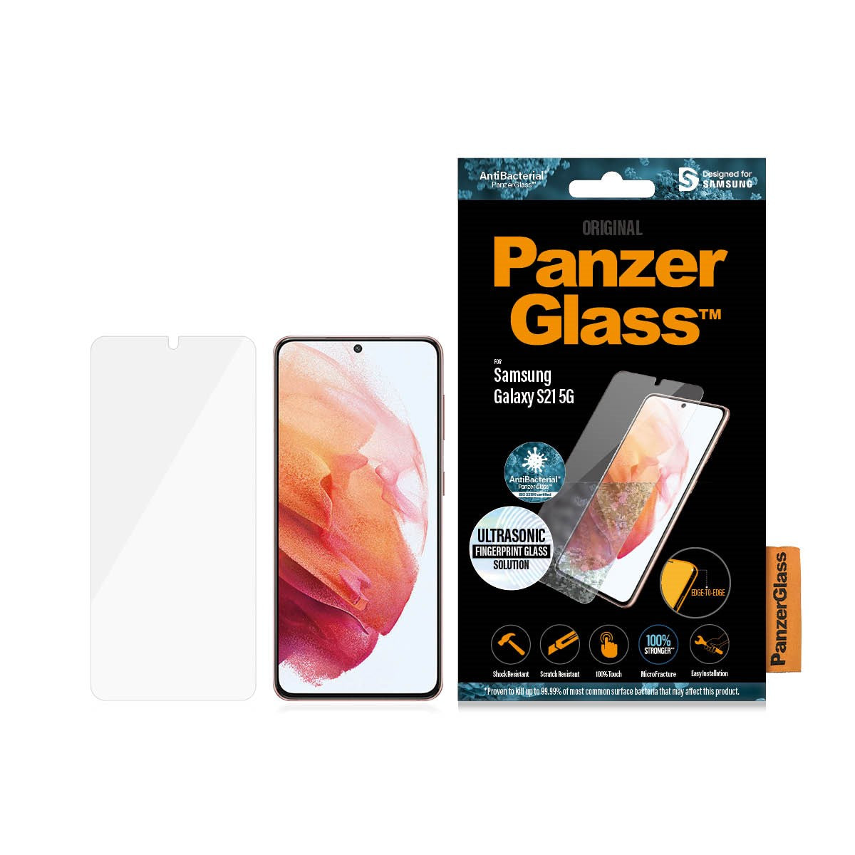 PanzerGlass® Skærmbeskyttelse Samsung Galaxy S21 5G
