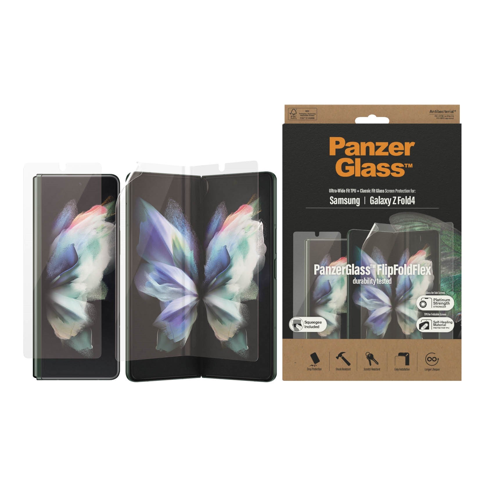 PanzerGlass® Skærmbeskyttelse Samsung Galaxy Z Fold 4 | Fold 5