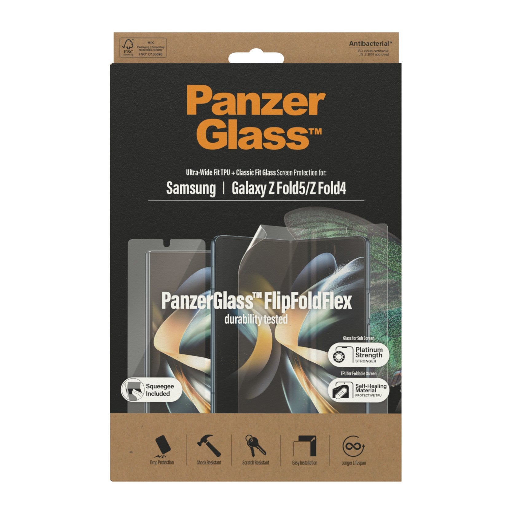 PanzerGlass® Skærmbeskyttelse Samsung Galaxy Z Fold 4 | Fold 5
