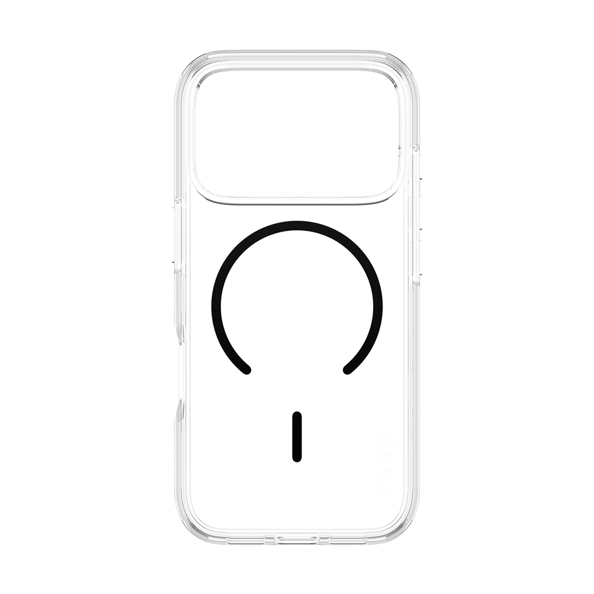 CARE™ by PanzerGlass® Urban Explorer Case Transparent m. Sort MagSafe iPhone 18 Pro | 17 Pro